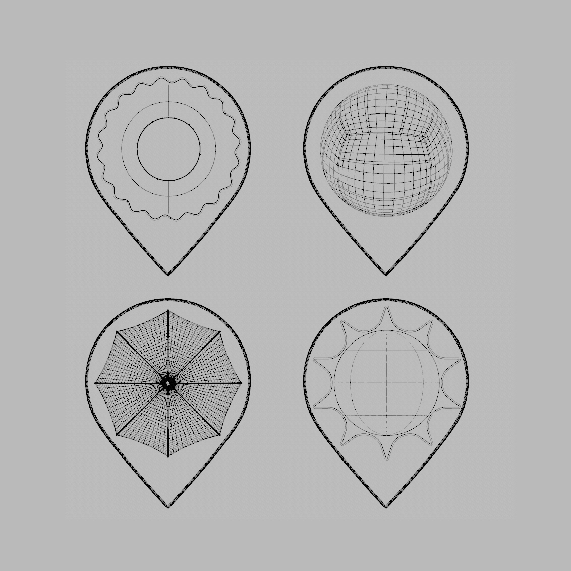 Modelado + Iluminación 3D (Cinema 4D)