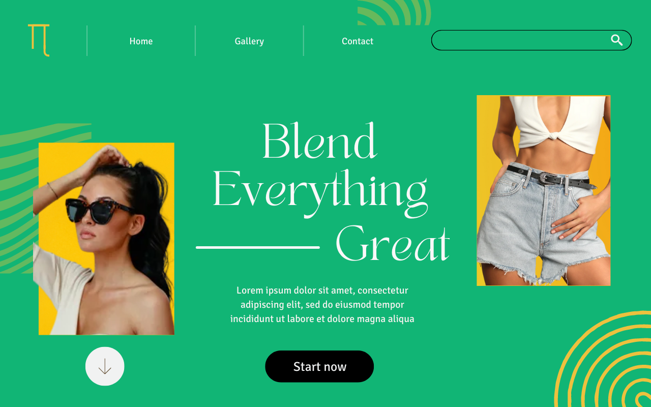 Ecommerce Landing page 3