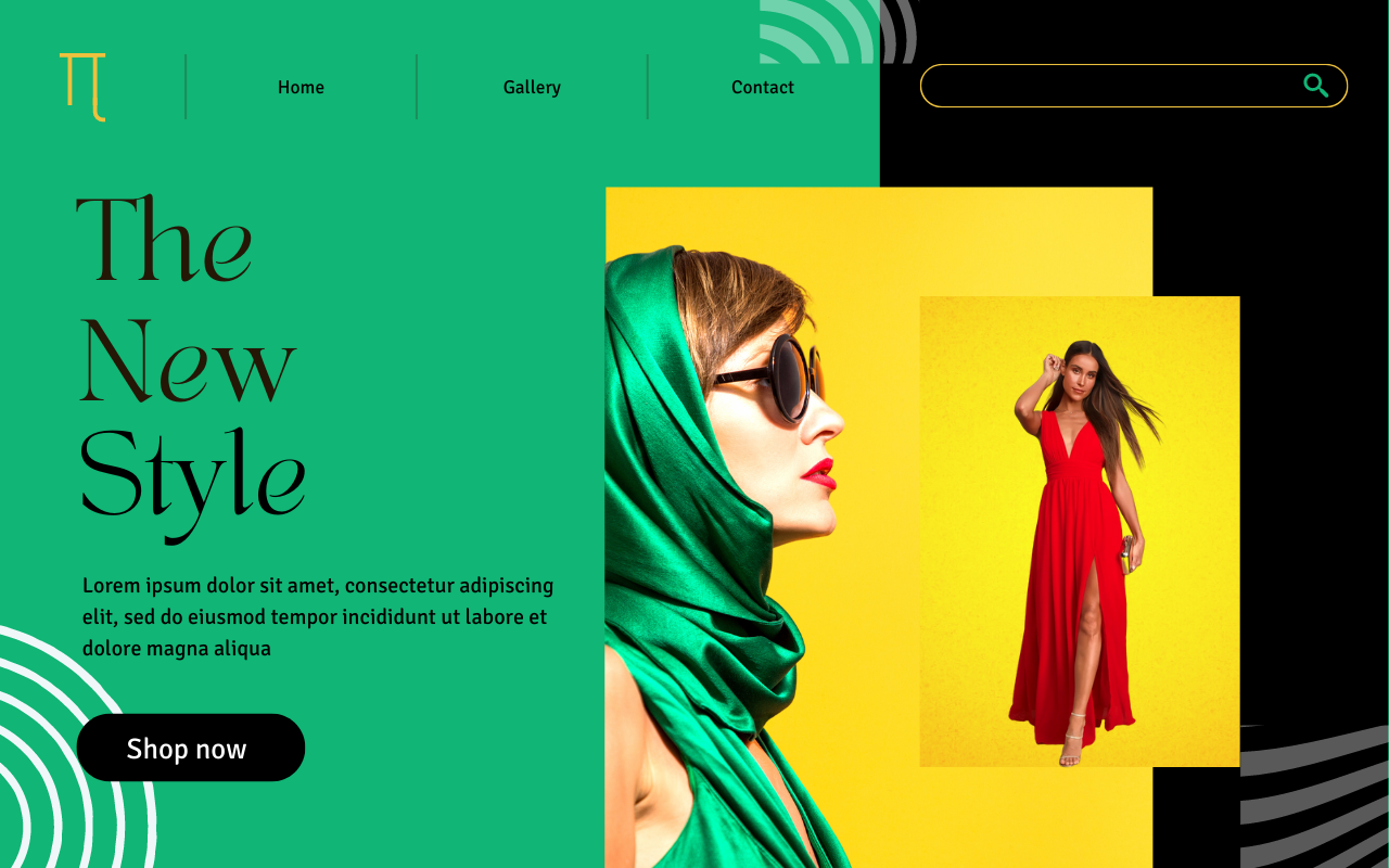 Ecommerce Landing Page 1
