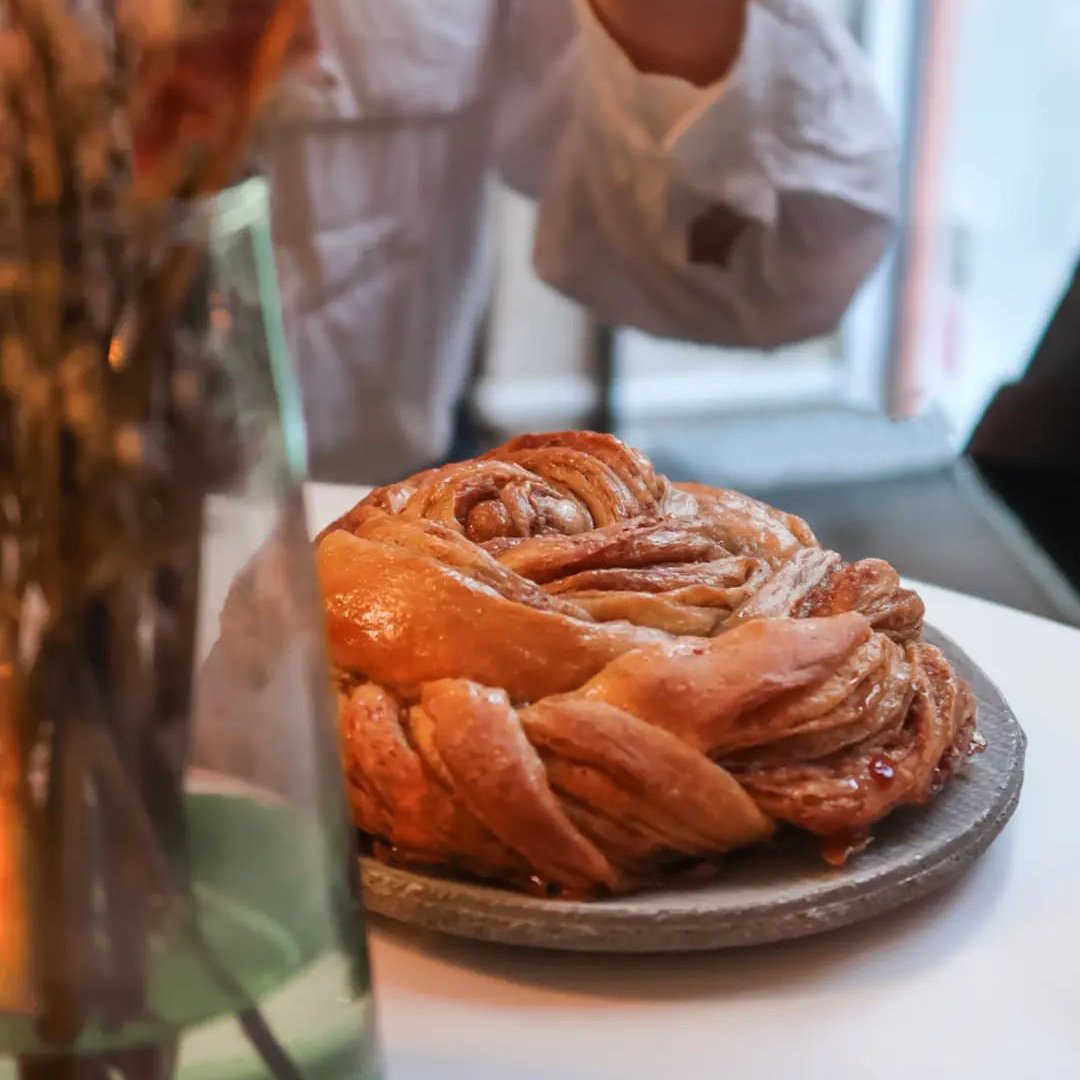 Cinnamon rolls chez Café Berry