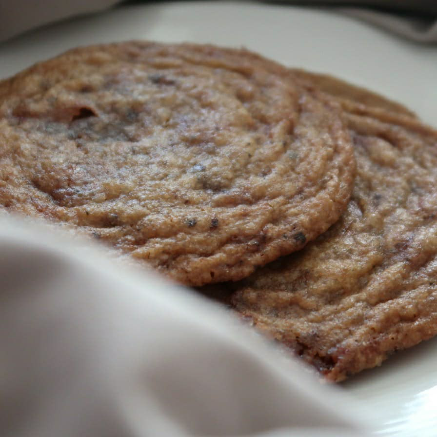 Beurre noisettes et toffee cookies homemade