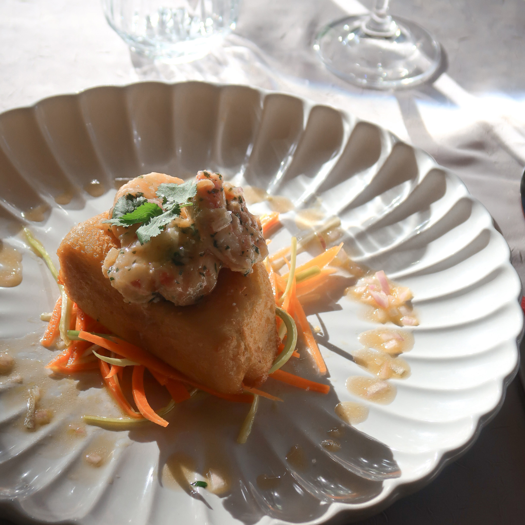 Entrée du chef Grégory Bijan