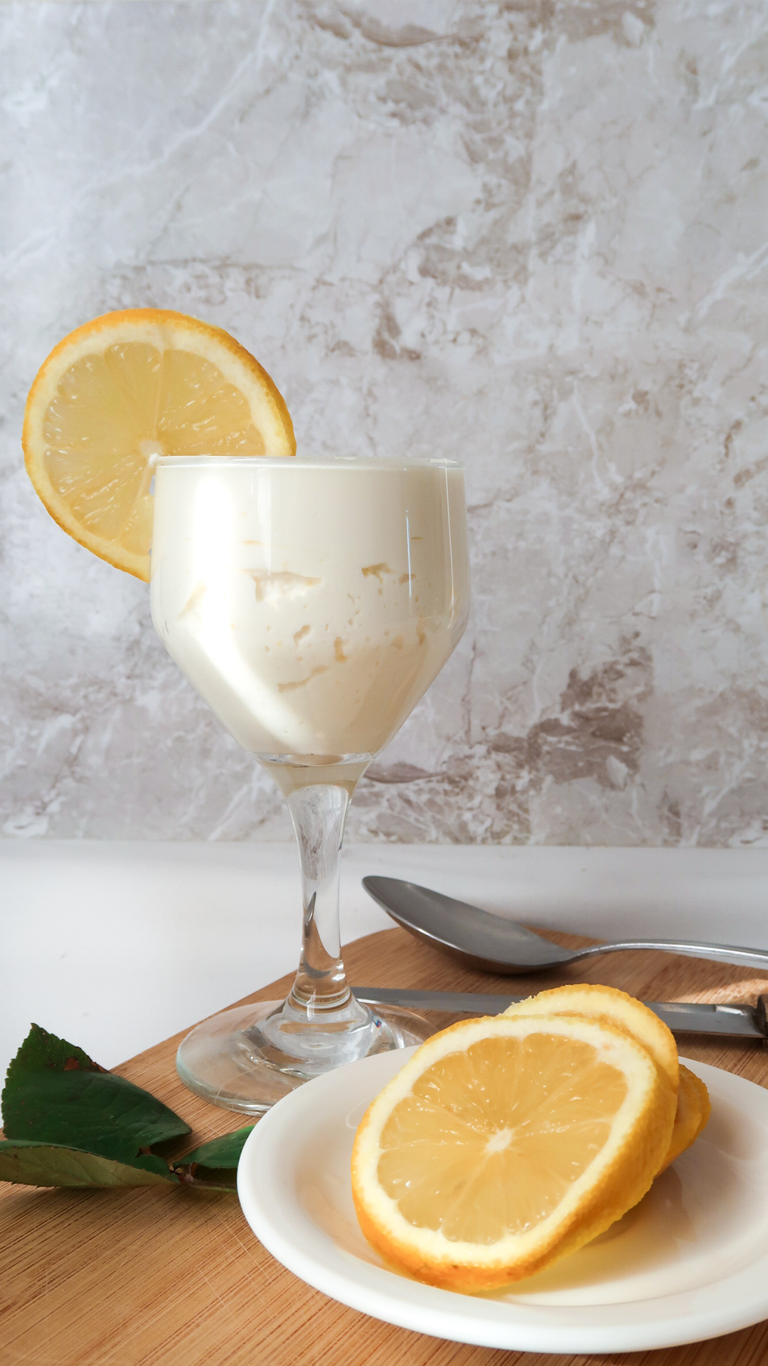 Mousse citron homemade