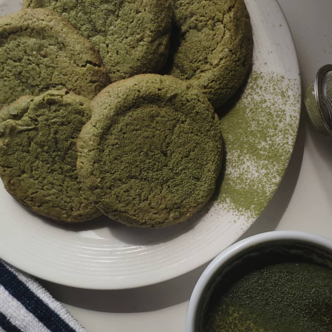 Matcha cookies homemade