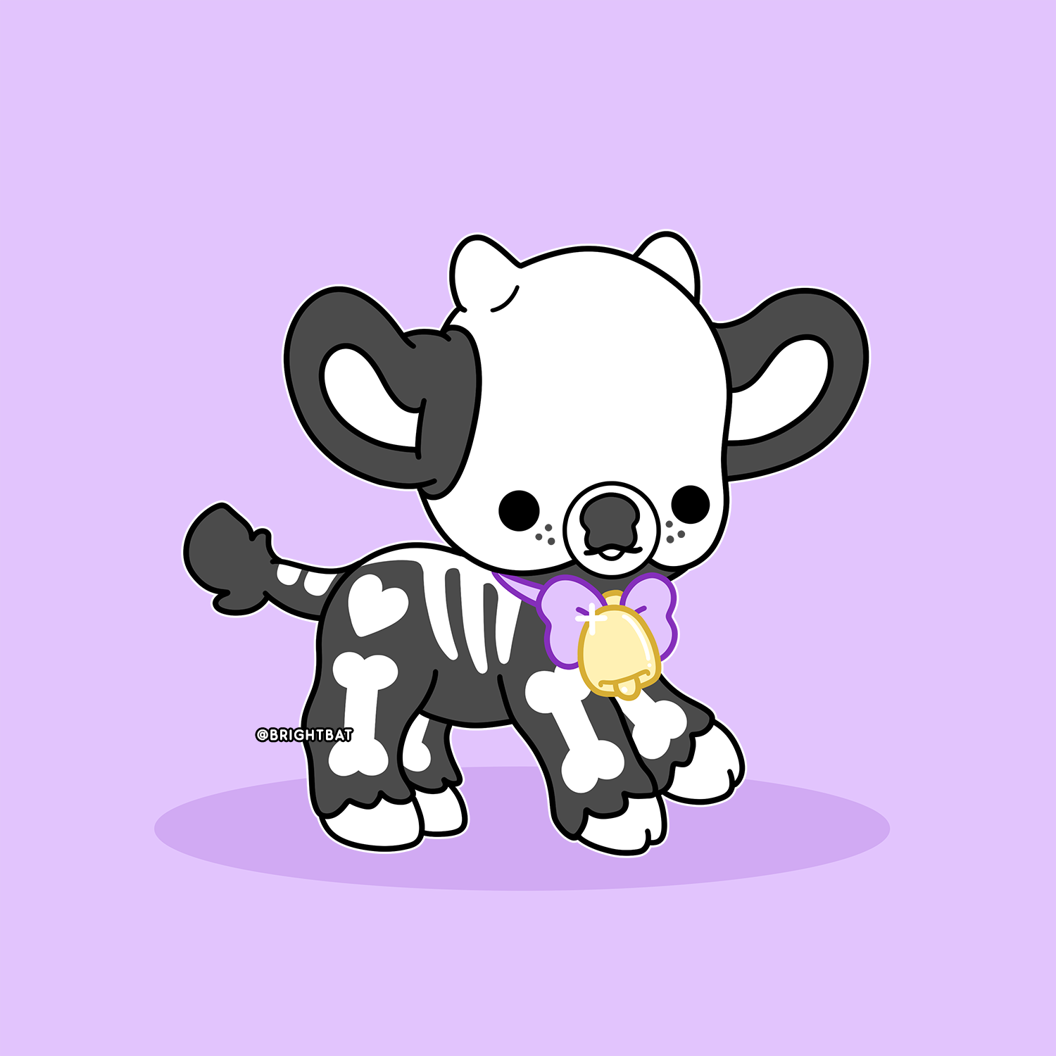Rattle the Skeleton Cow