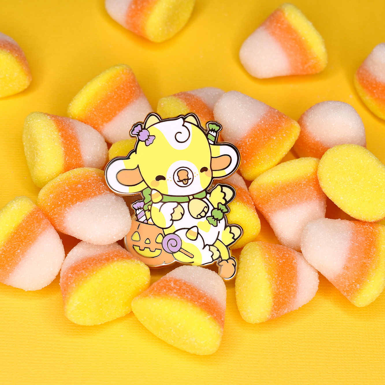 Sugar the Candy Cow Pin