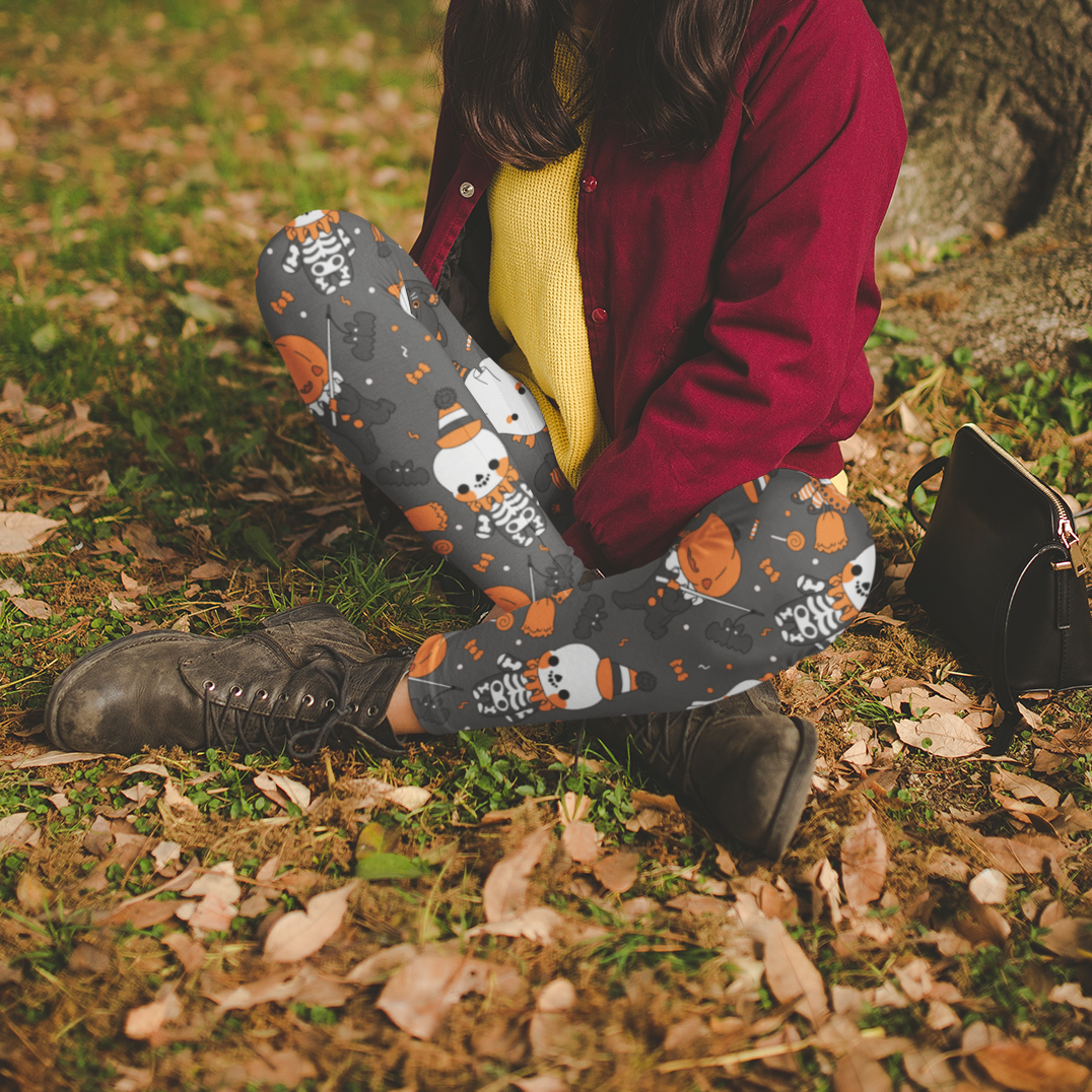 Vintage Halloween Leggings