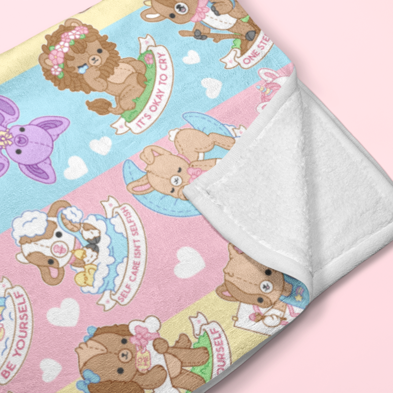 Self Care Plushie Pals Blanket