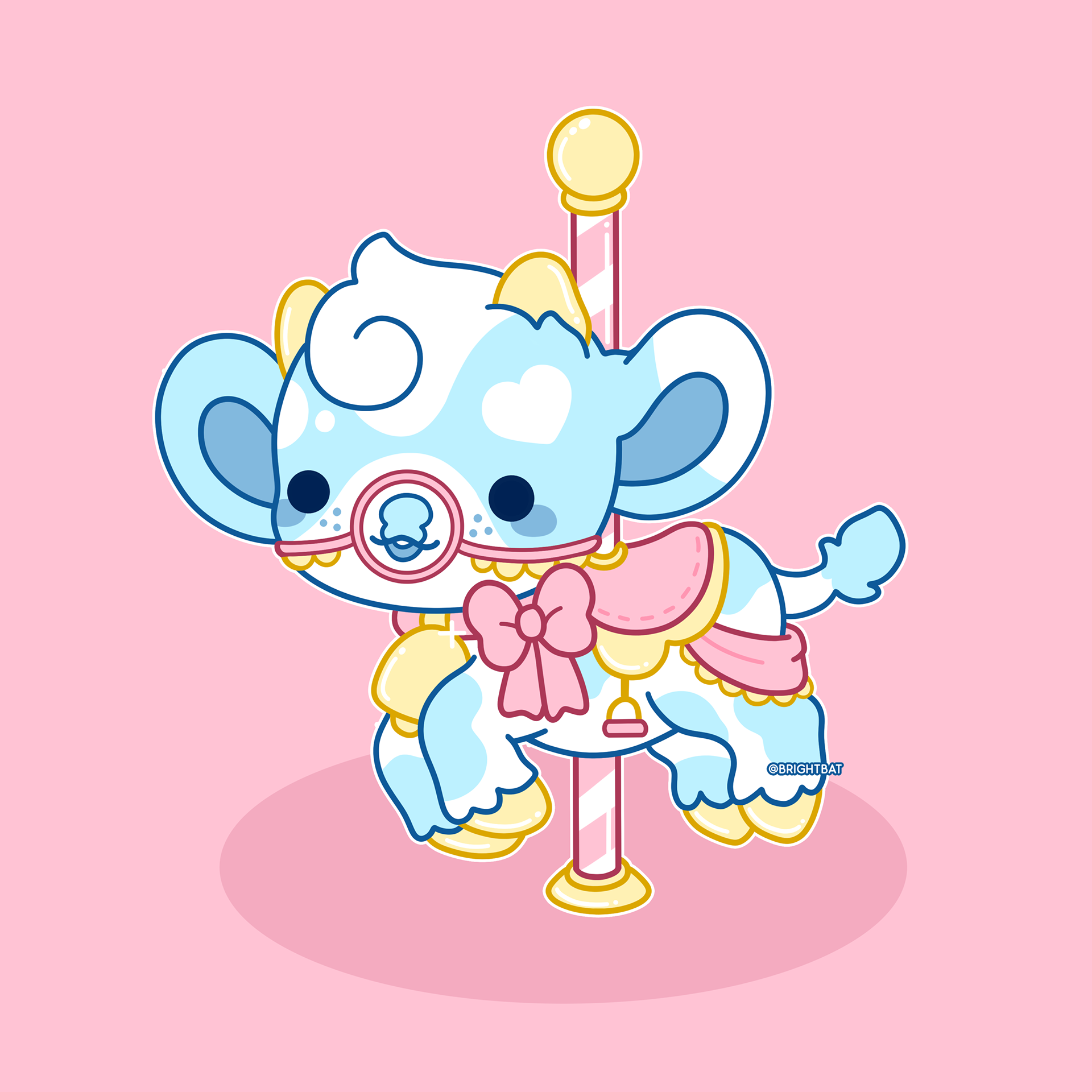 Calliope the Carousel Cow