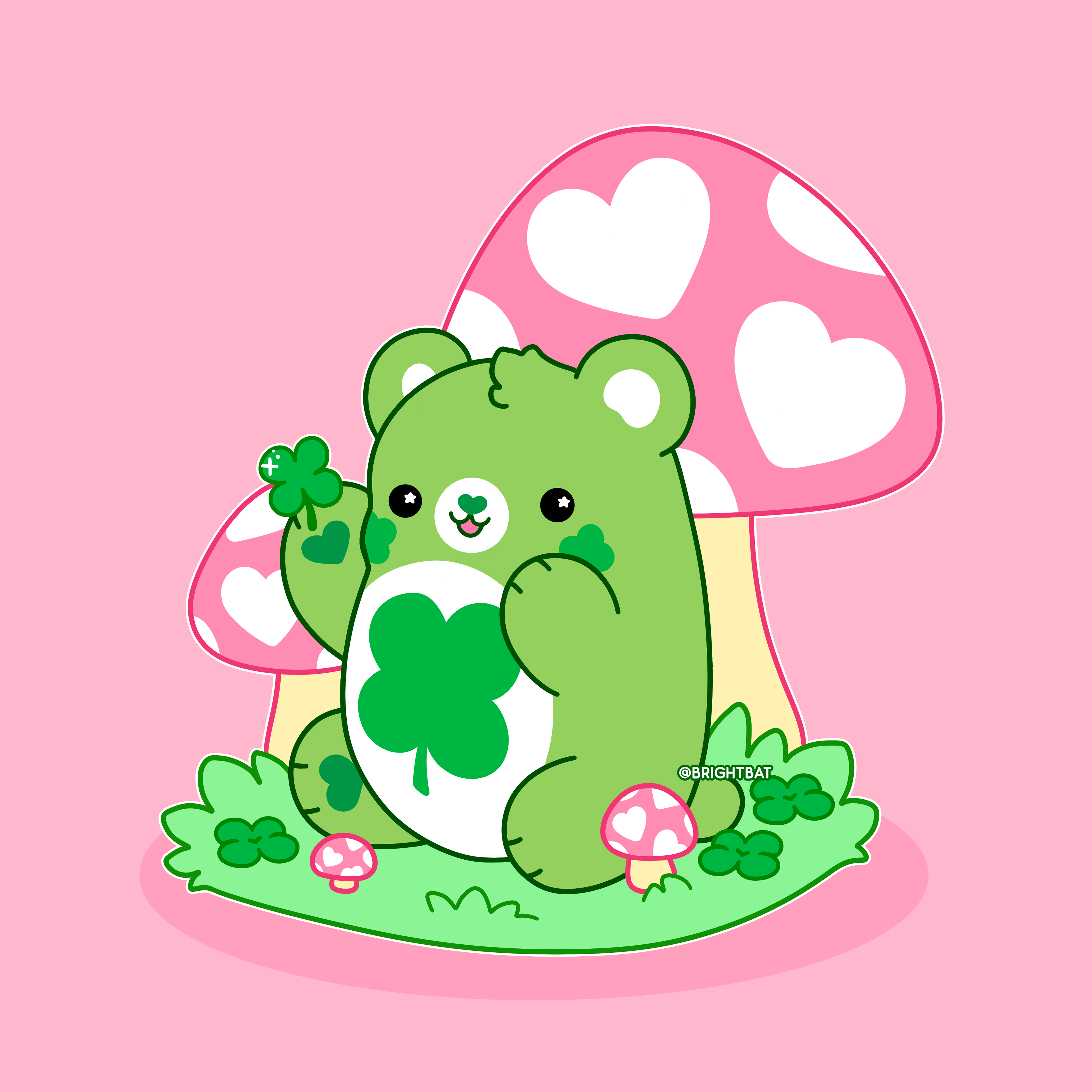 Hot Topic Exclusive - Care Bears and Bright Bat Collab