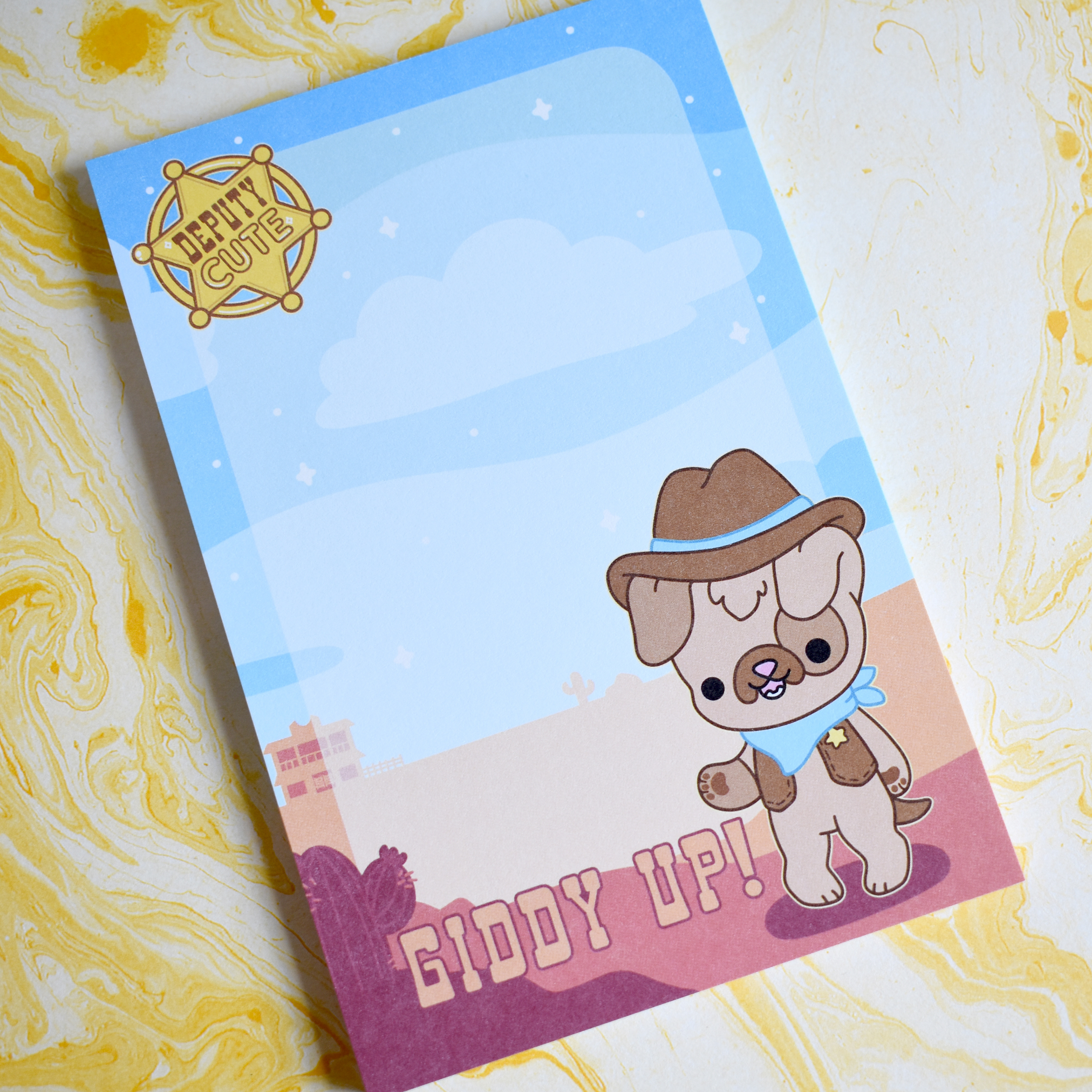 Kawaiild West Notepad