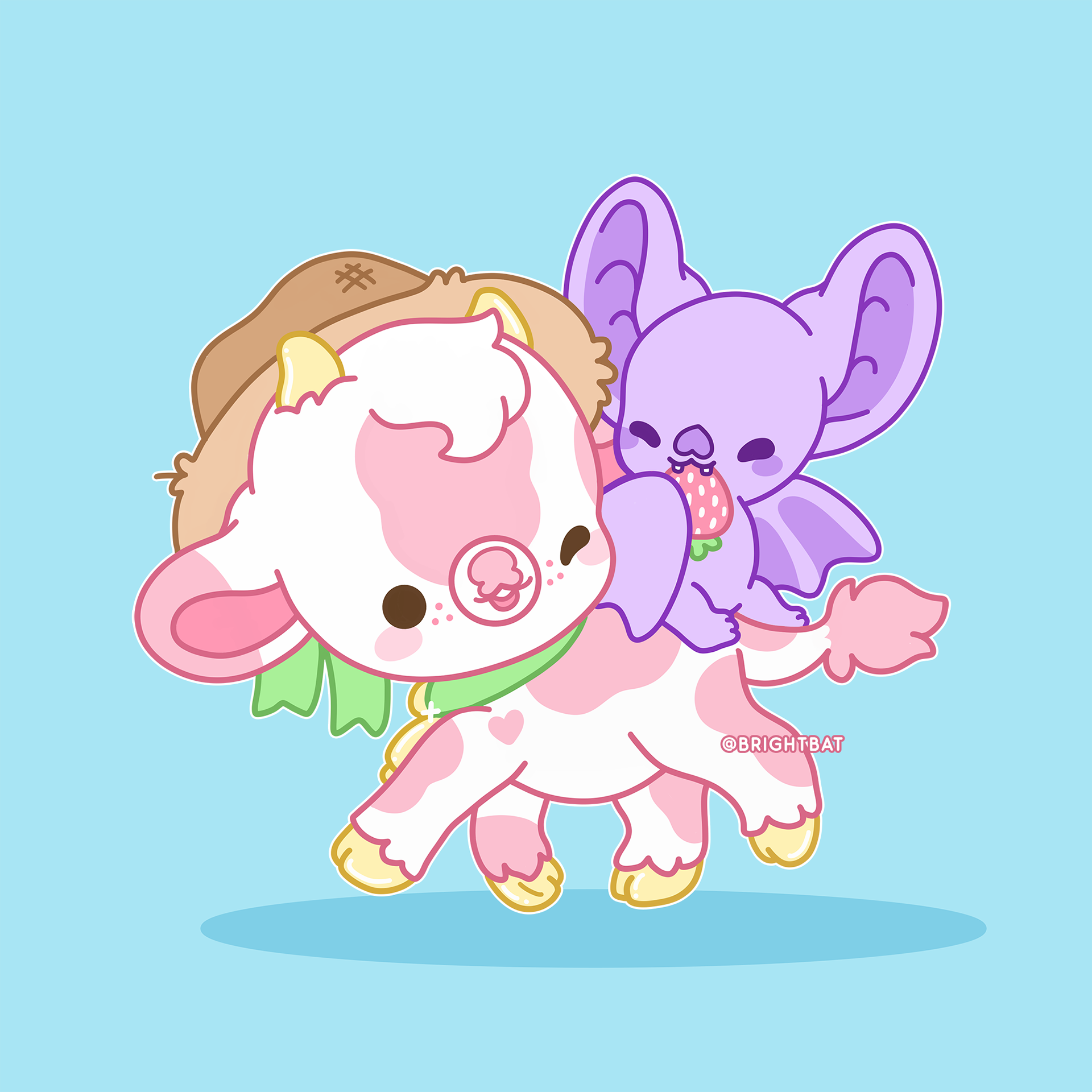 Shortcake and Bright Bat