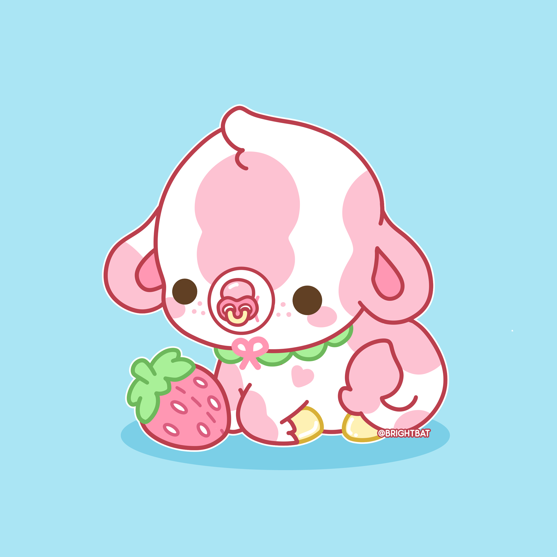 Baby Shortcake the Strawberry Cow