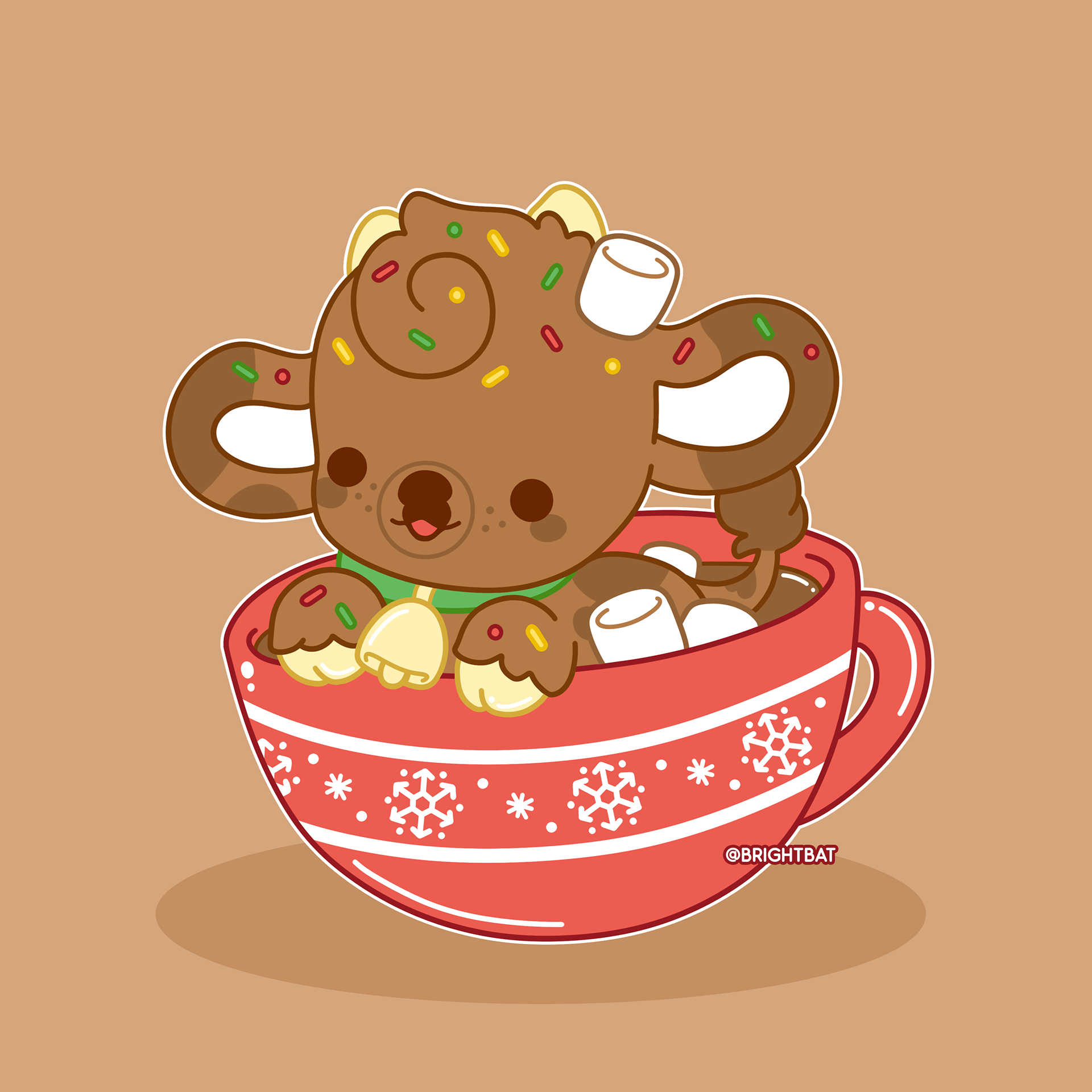 Coco the Hot Chocolate Cow