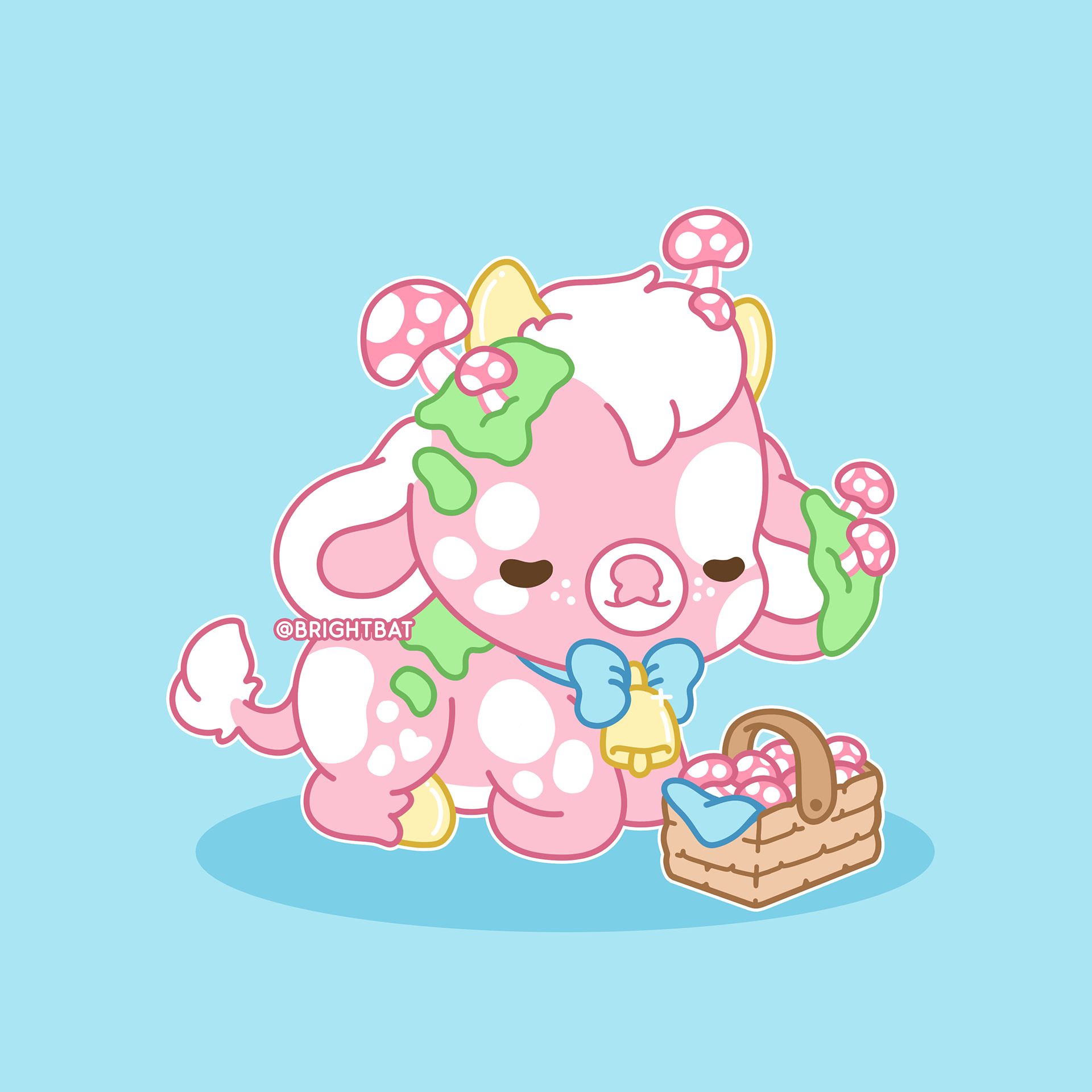 Truffle the Mushroom Cow