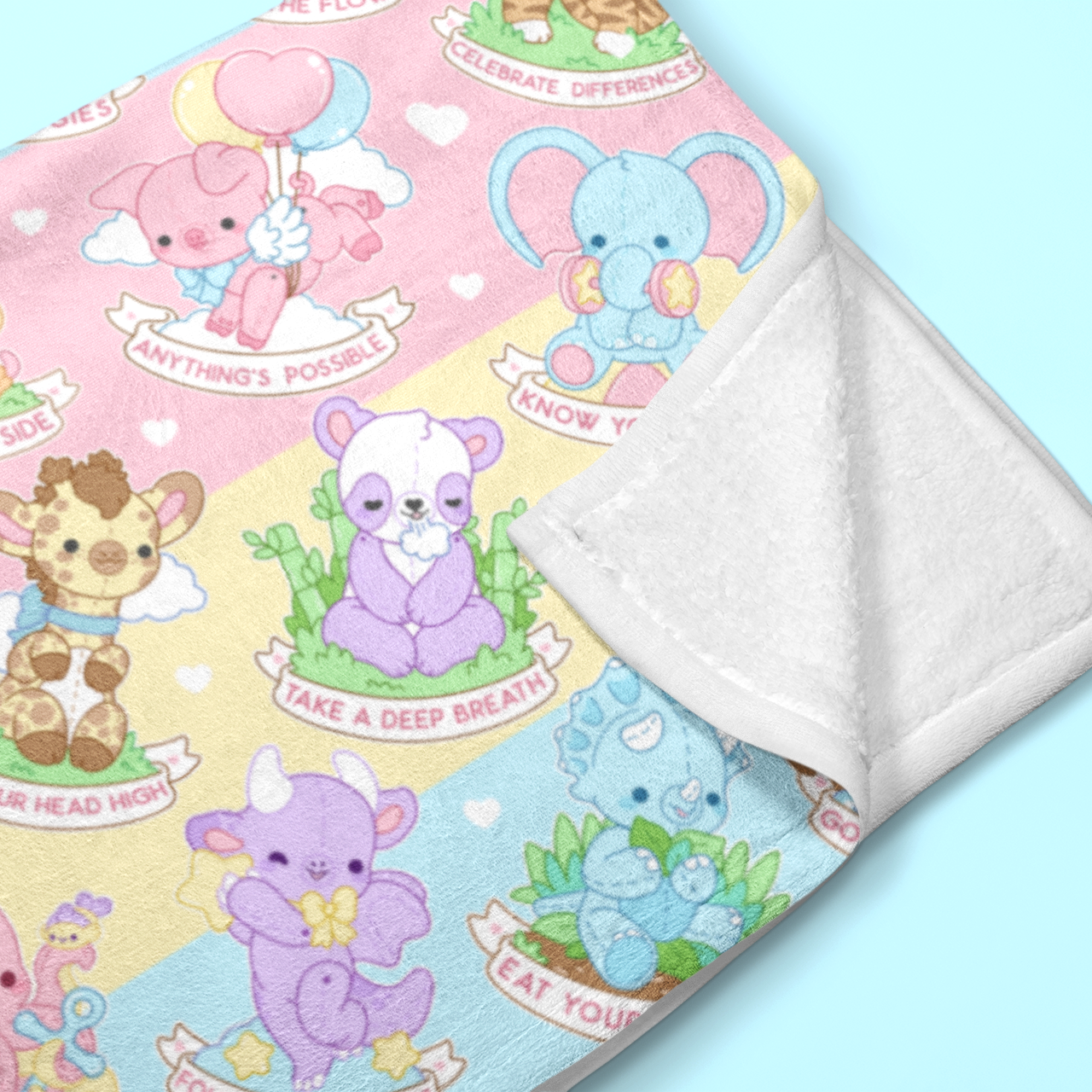 Self Care Plushie Pals Blanket