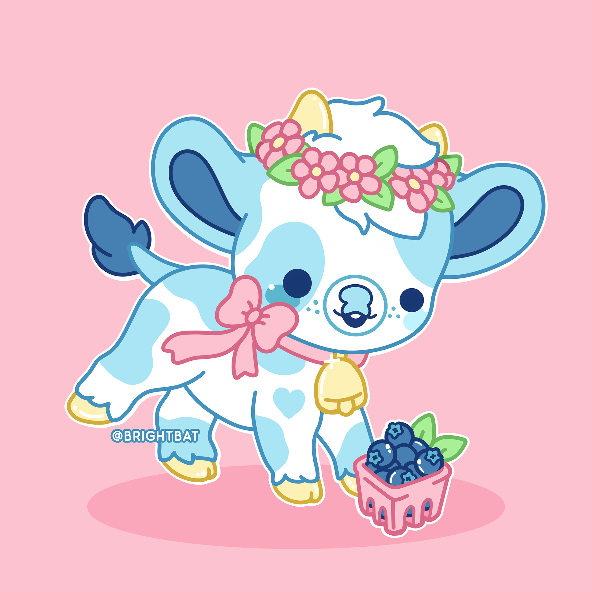 Cobbler the Blueberry Cow