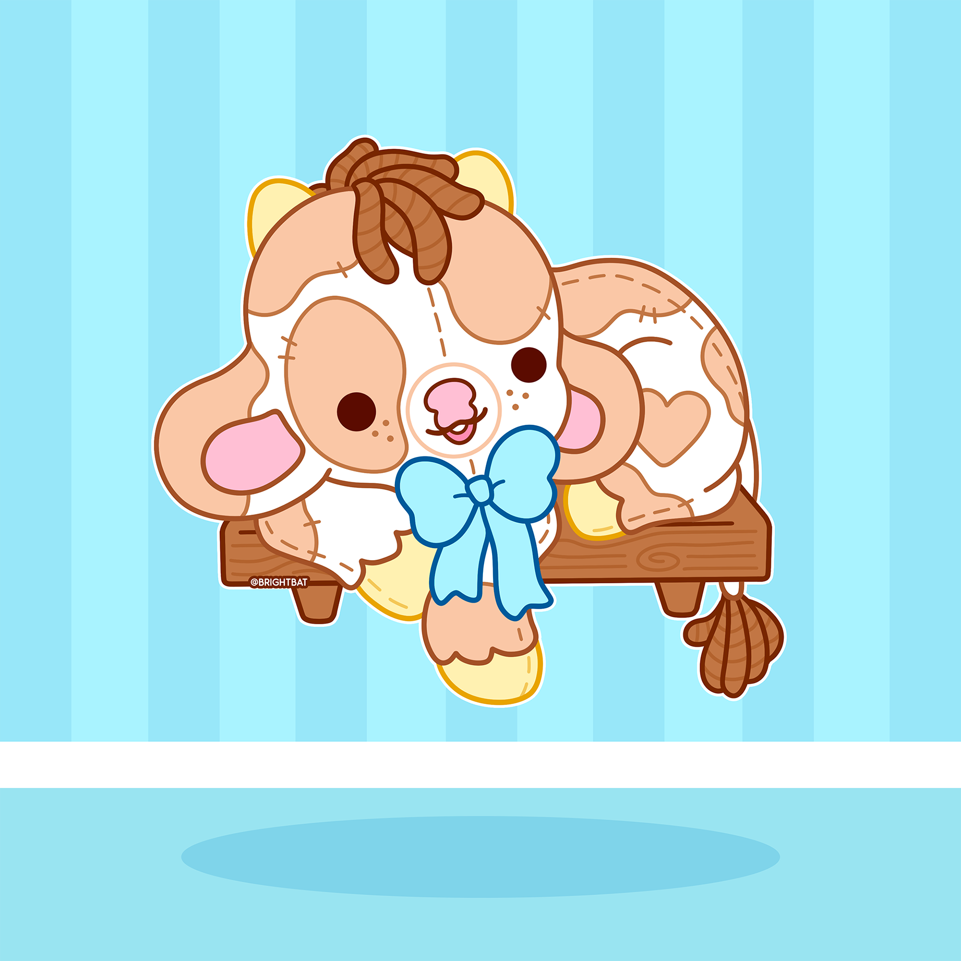 Beau the Plush Cow