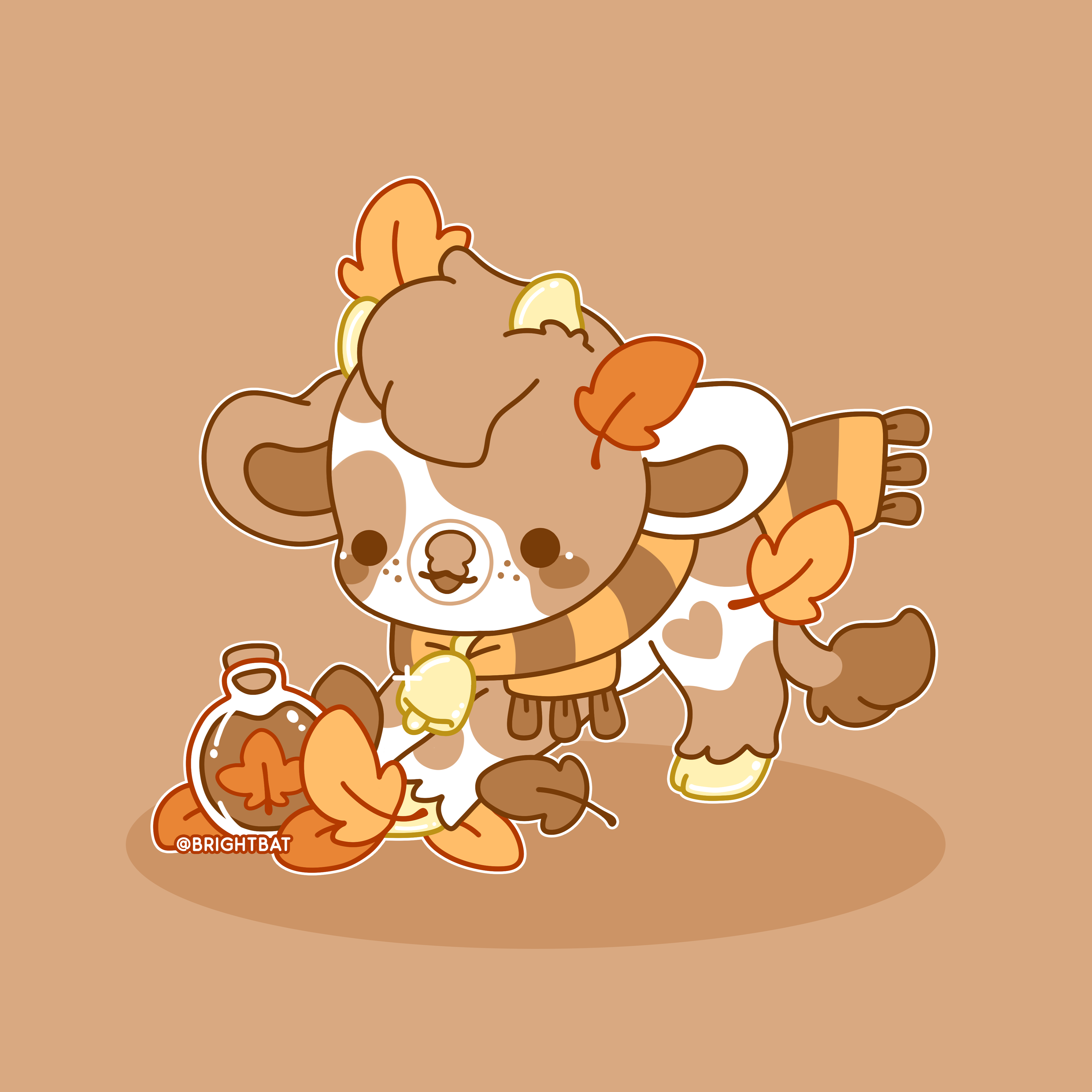 Waffle the Maple Cow