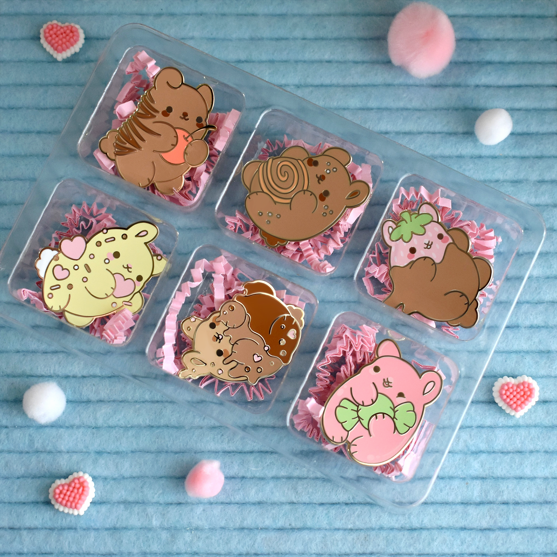 Candy Bunnies Pin Box