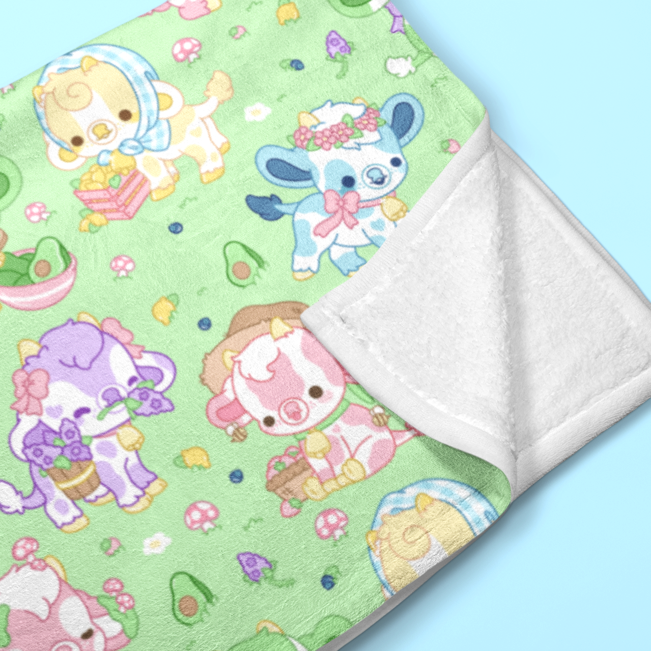 Garden Cows Blanket
