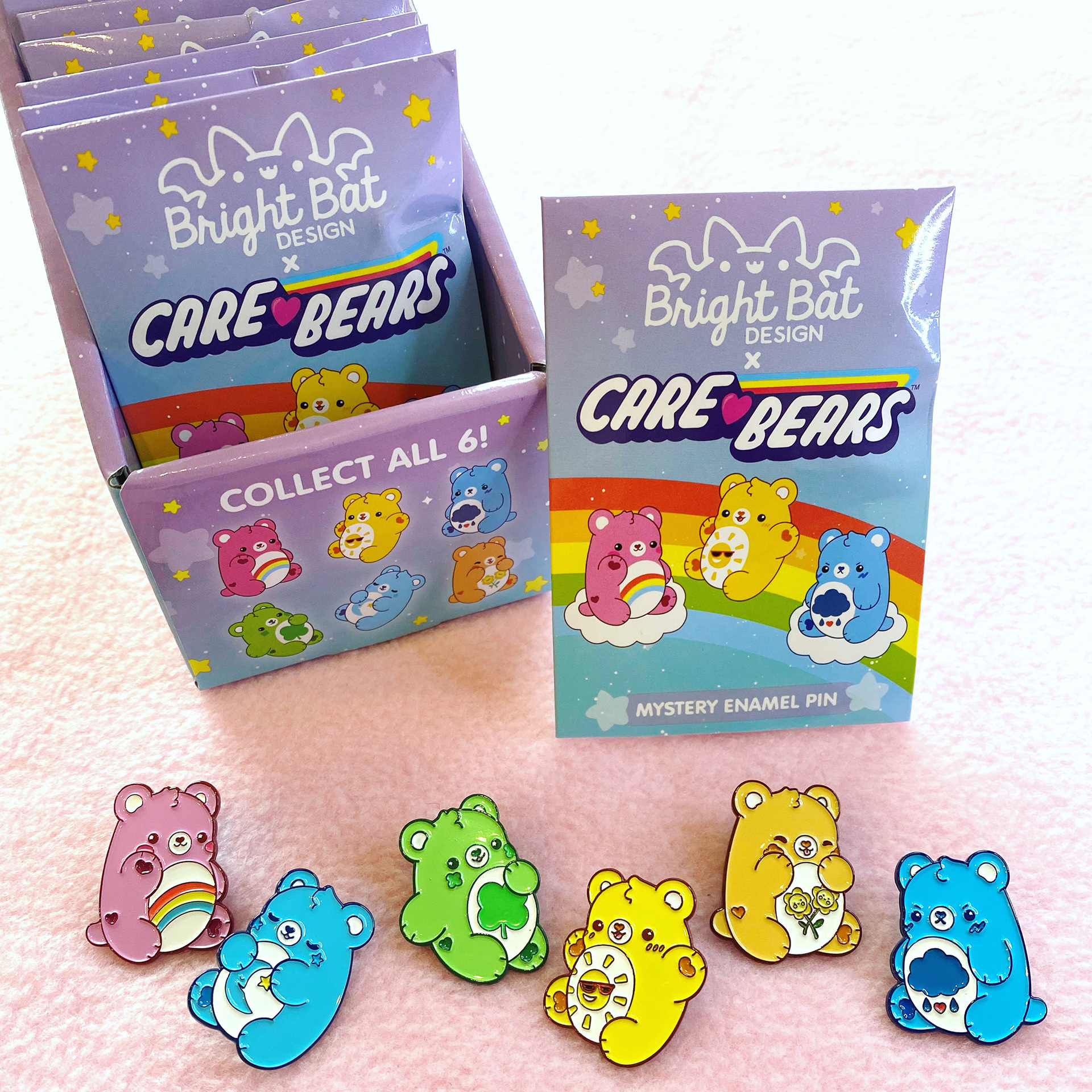 Hot Topic Exclusive Care Bears Collab Blind Bag Pins