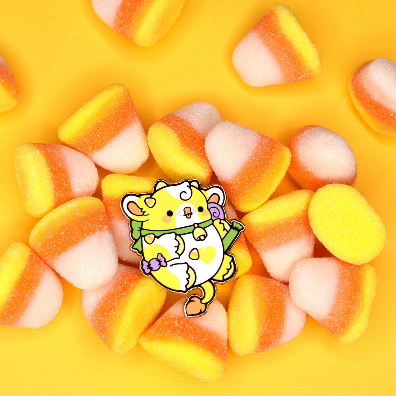 Sugar the Candy Cow Nugget Pin