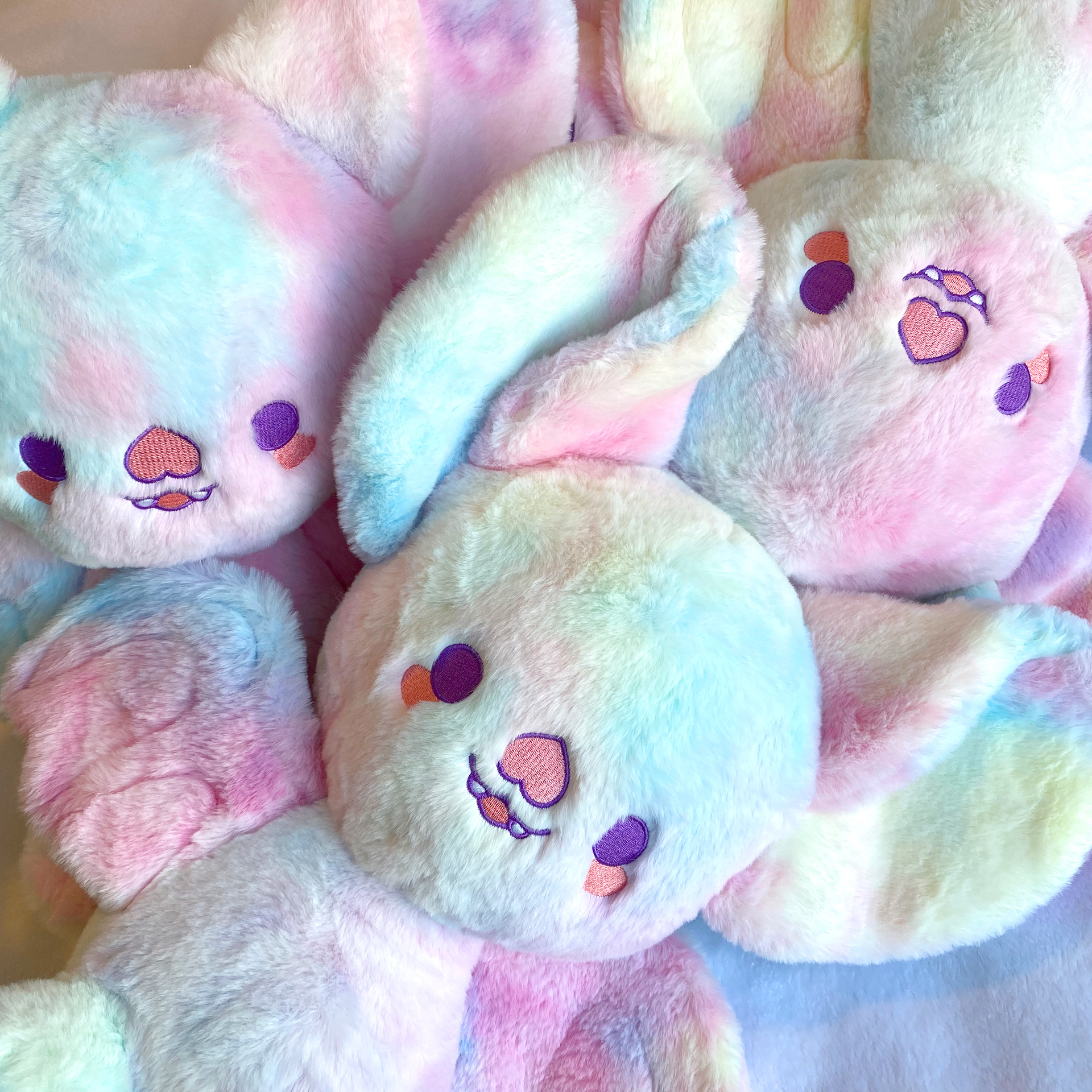 Rainbow Bright Bat Mascot Plush