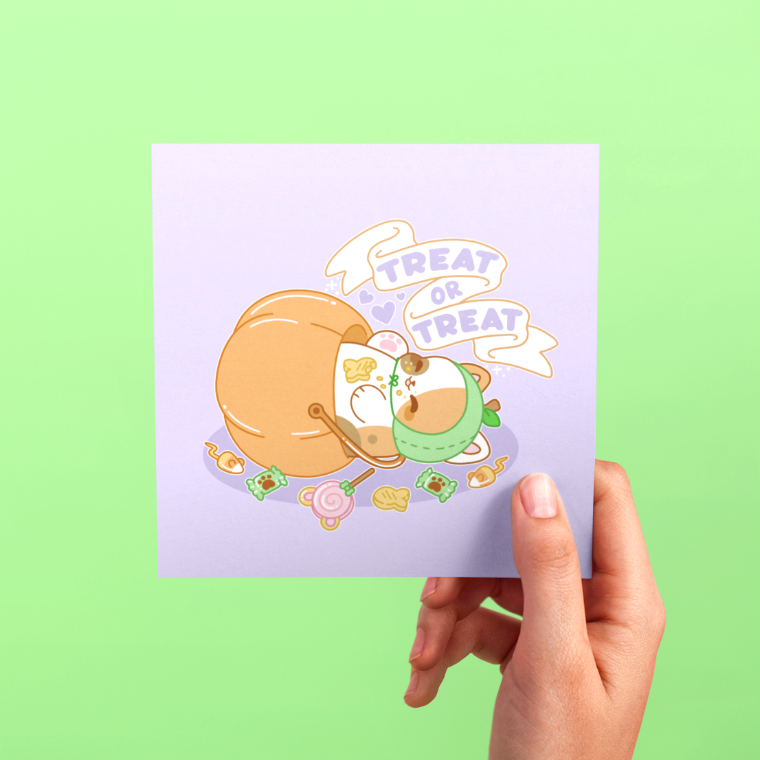 Treat or Treat Greeting Card
