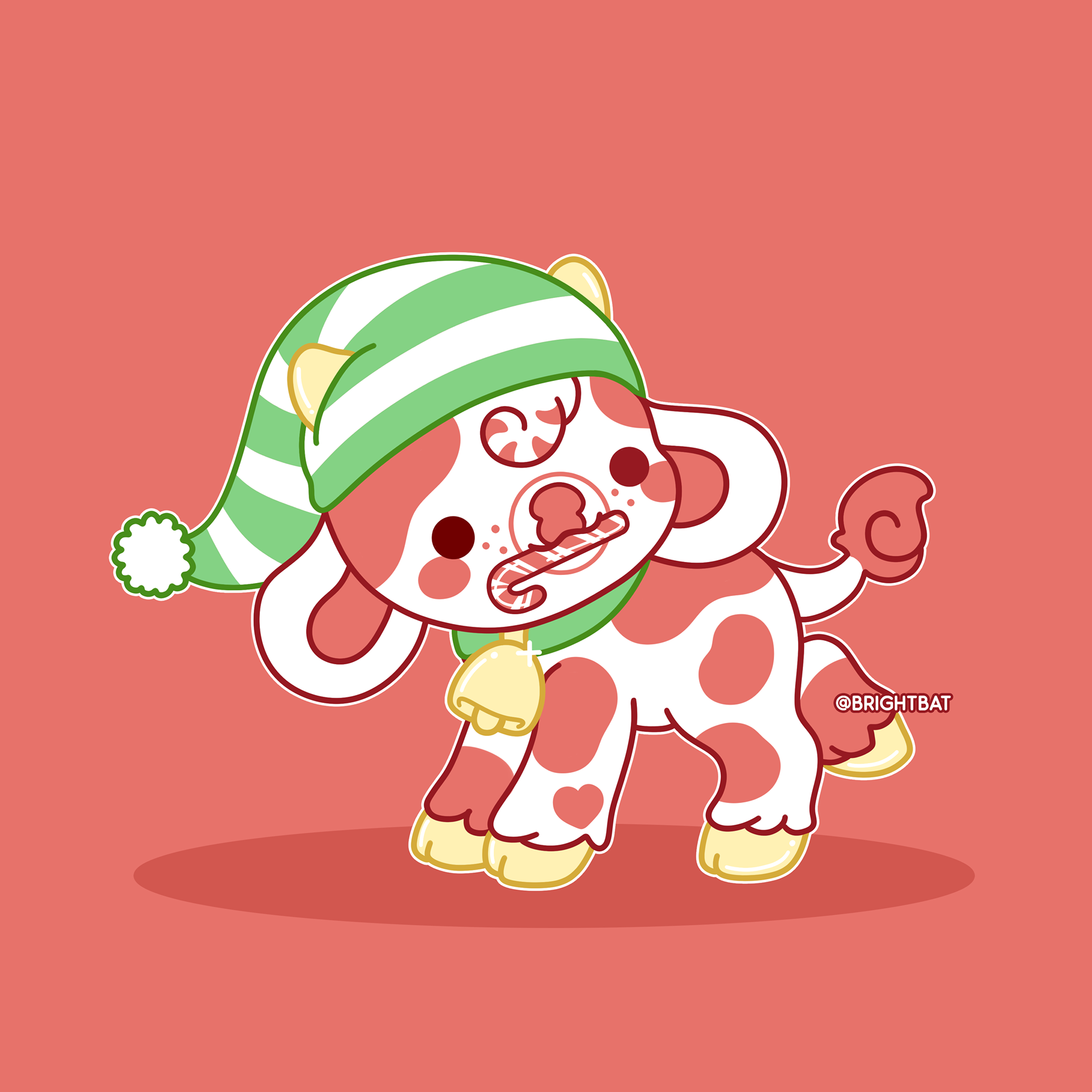 Swirl the Peppermint Cow