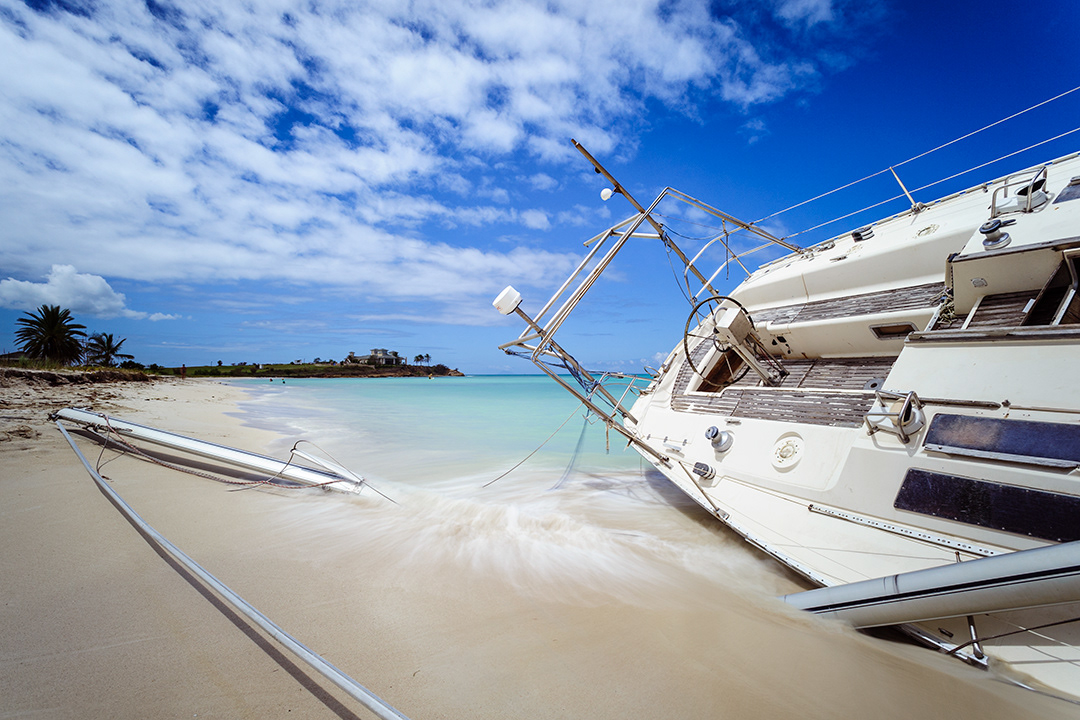 Antigua and Barbuda (after Gonzalo storm), 2015.