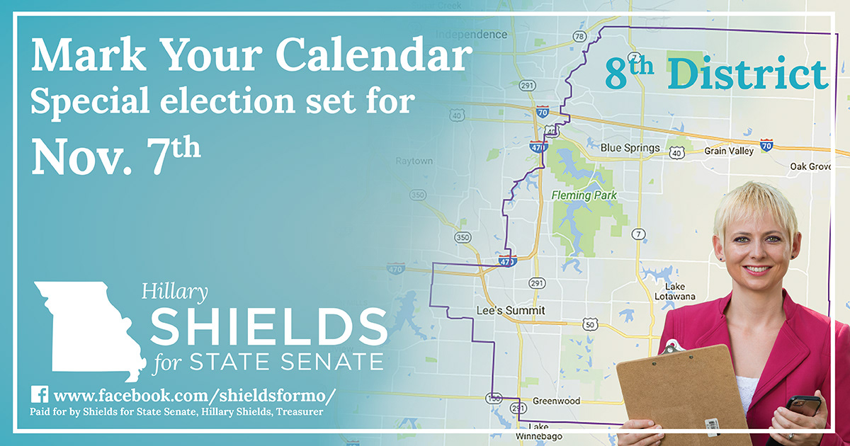 Special election reminder (Facebook)