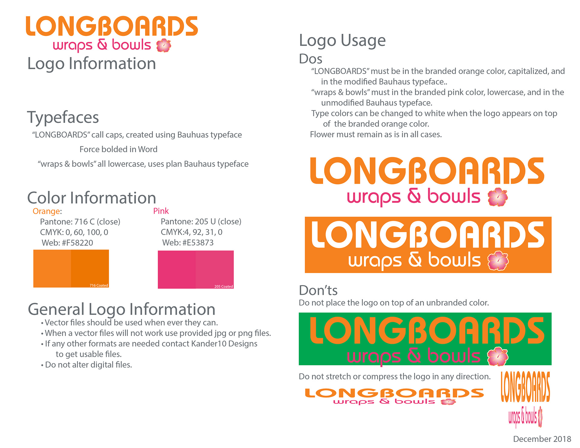Branding guide - page 1