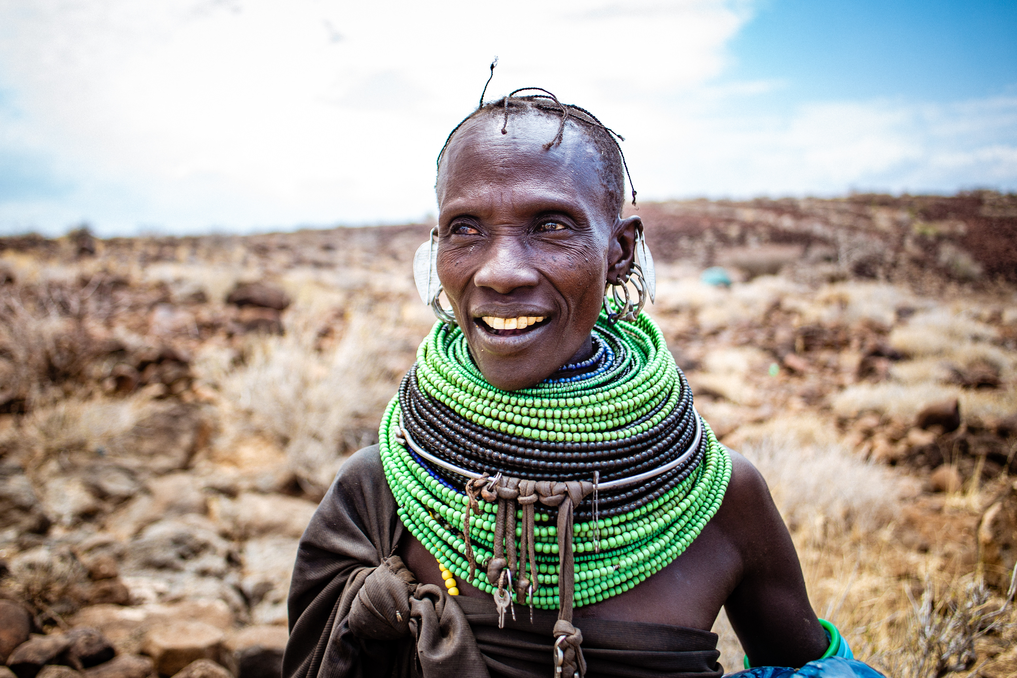A Turkana woman.