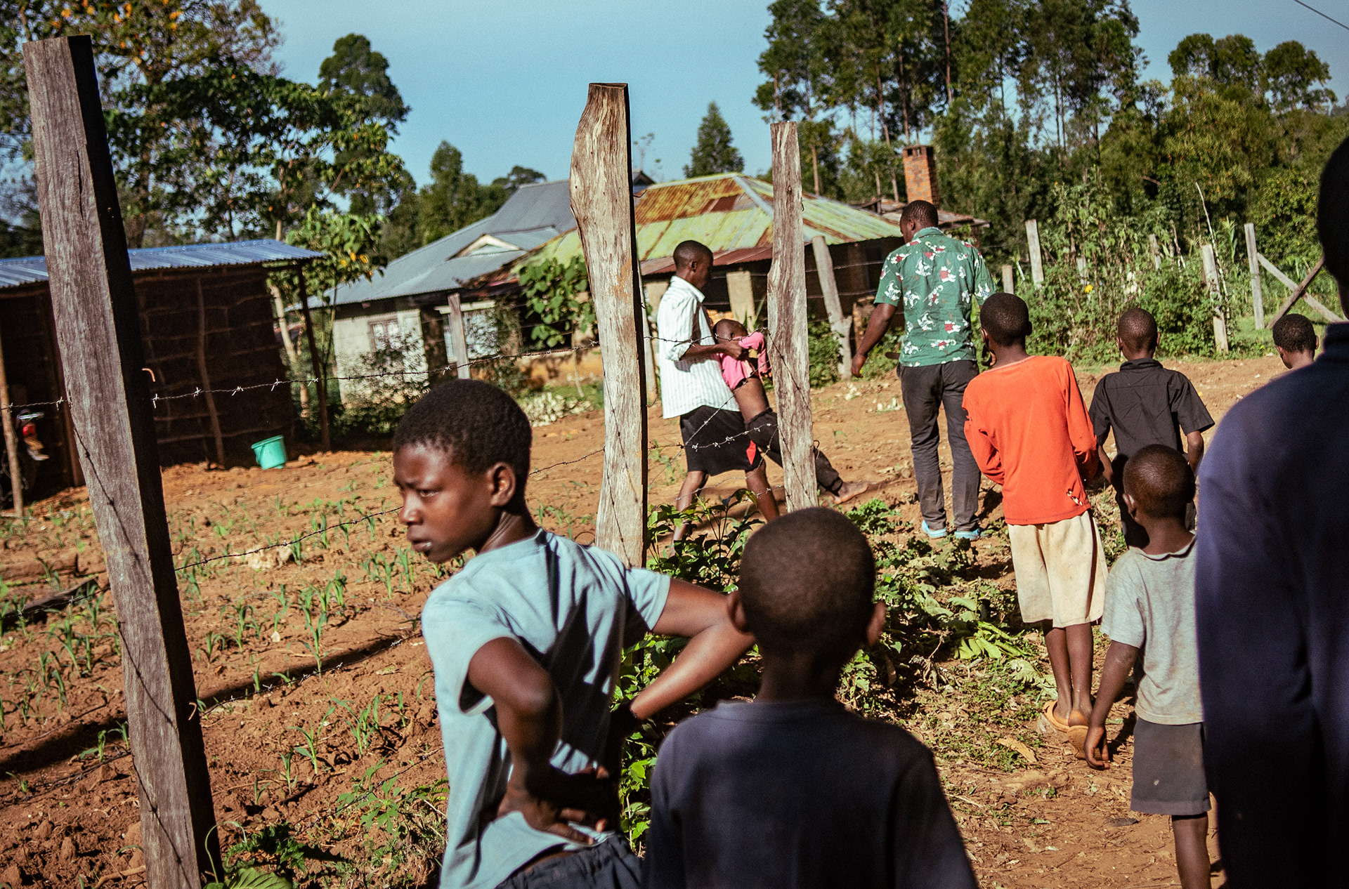 Arguably the most dangerous part of the sport, especially in informal events such as this, is watching it. Here a girl is carried away after being knocked over by a bull that decided to flee instead of fight.