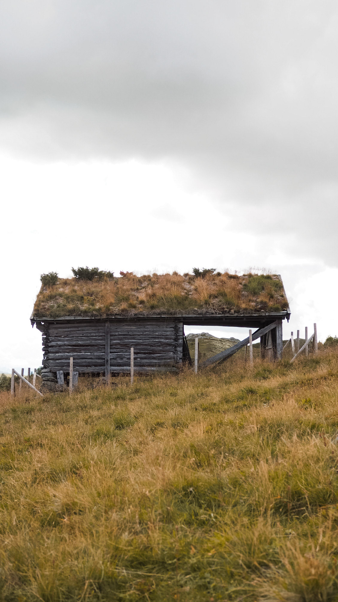 Forlatt hytte
