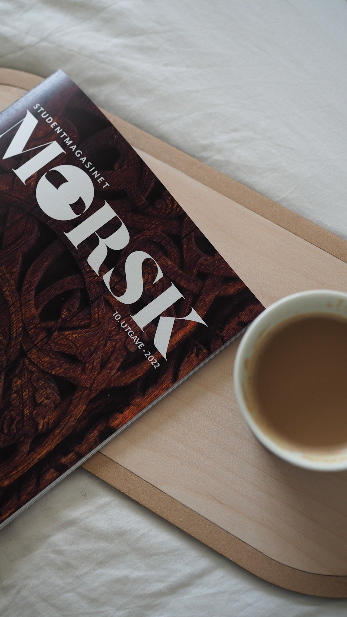 Studentmagasin og kaffe