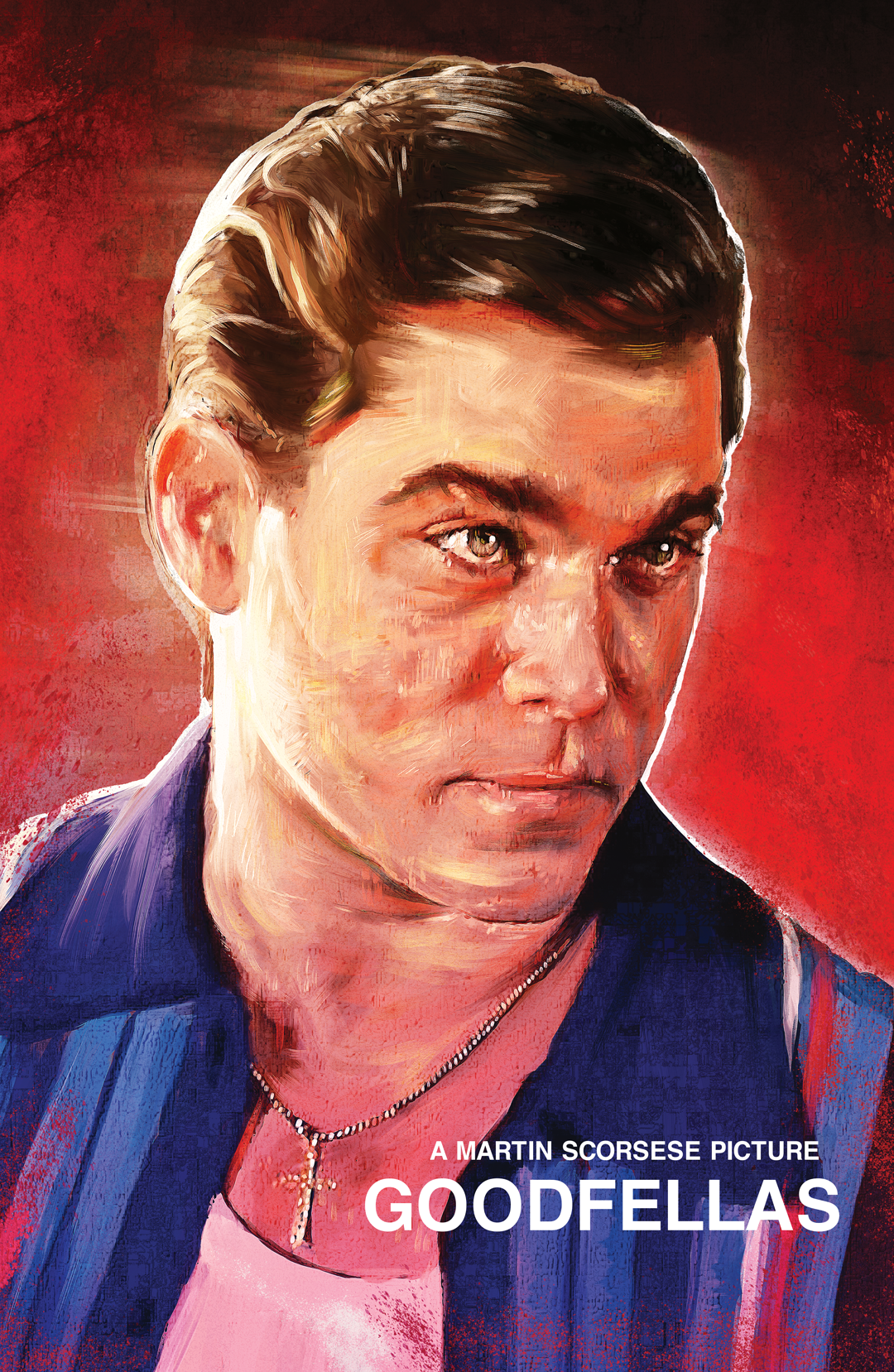 Goodfellas Tom Ralston Ray Liotta Martin Scorsese Poster