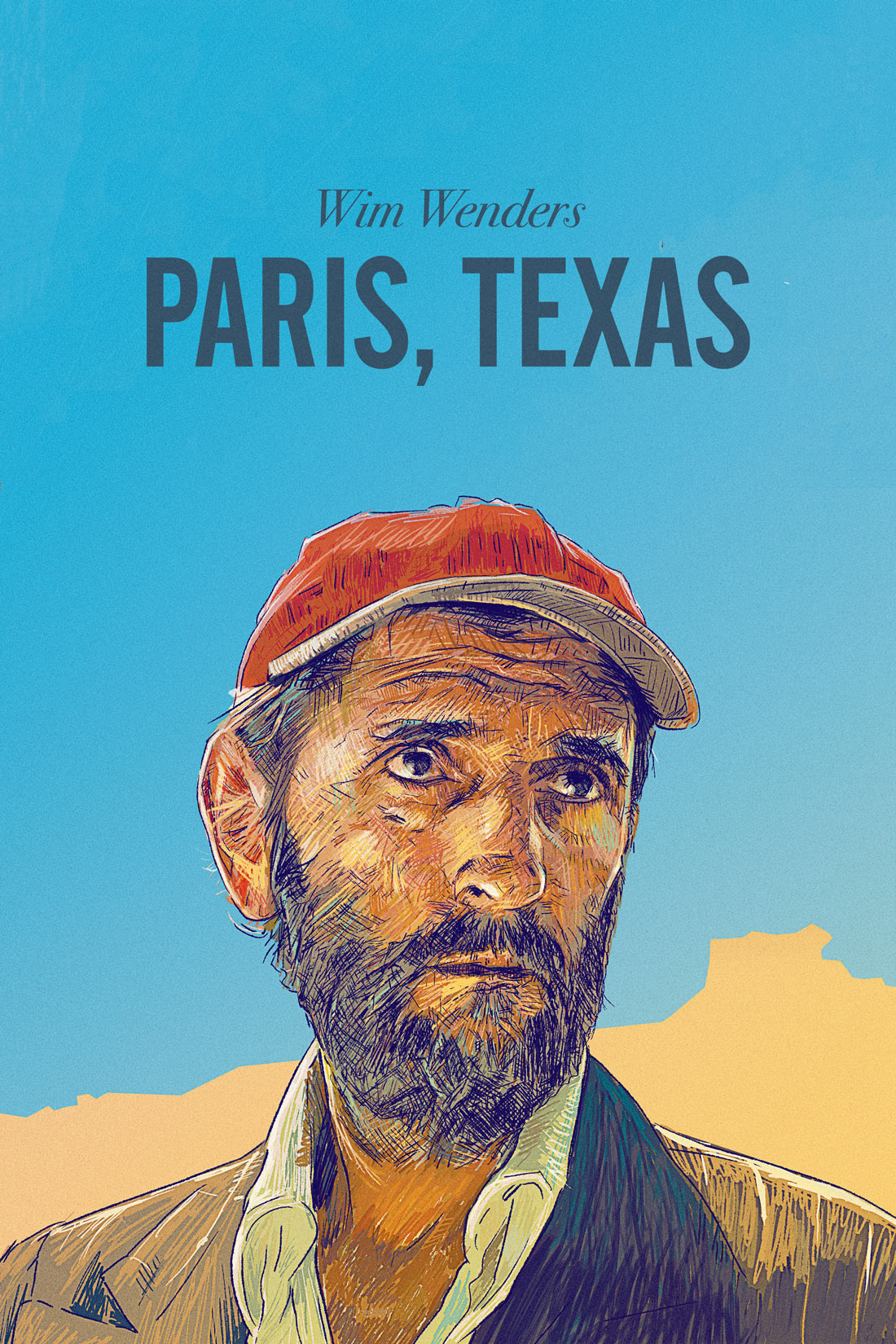 Paris Texas Tom Ralston Harry Dean Stanton Wim Wenders