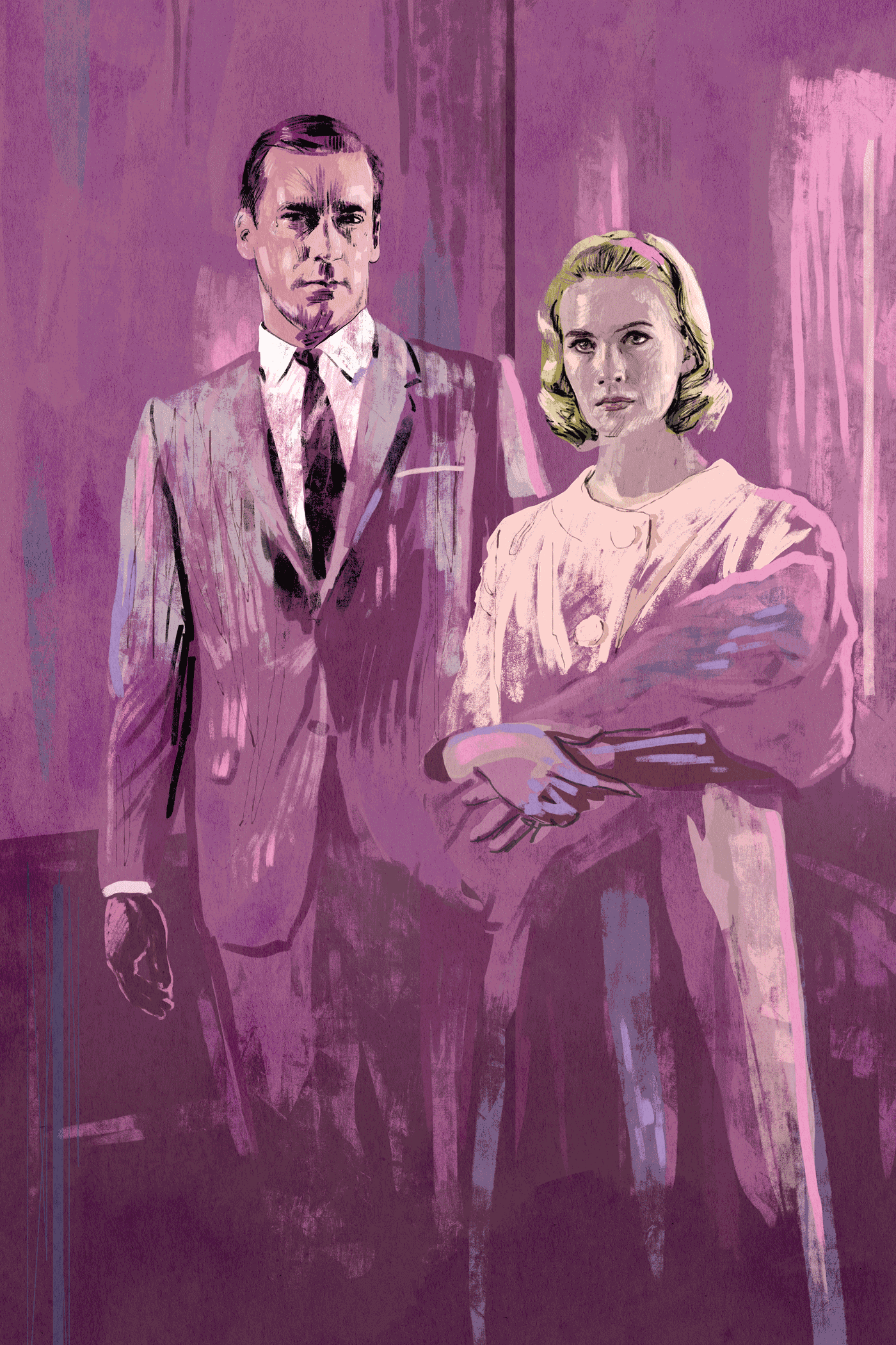 Mad Men Tom Ralston Don Betty Draper Jon Hamm January Jones