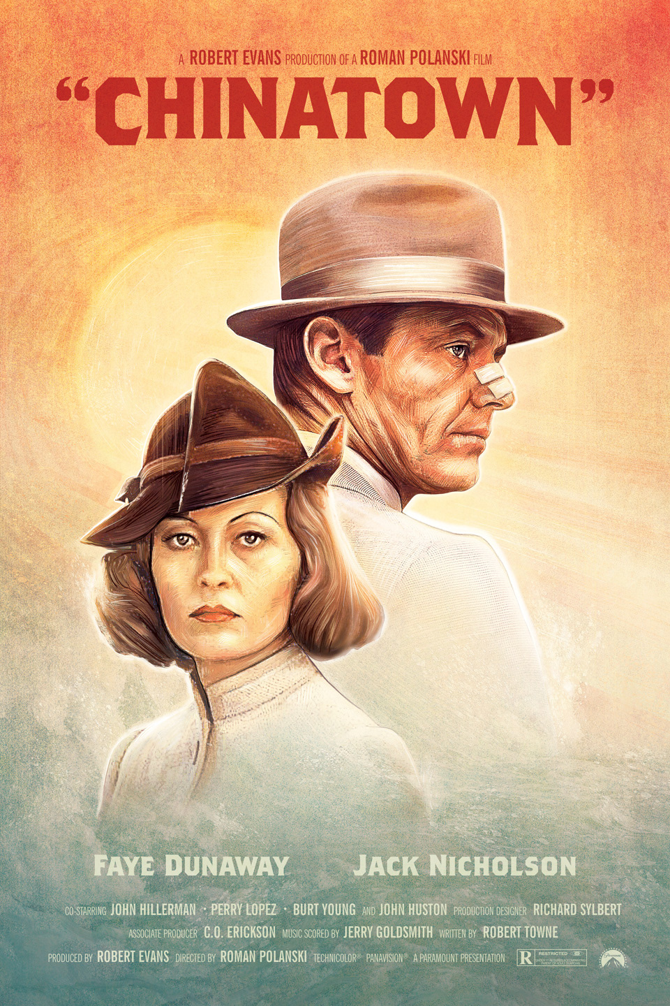 Chinatown Tom Ralston Jack Nicholson Faye Dunaway