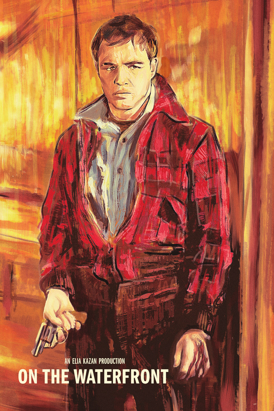 On the Waterfront Tom Ralston Marlon Brando Elia Kazan