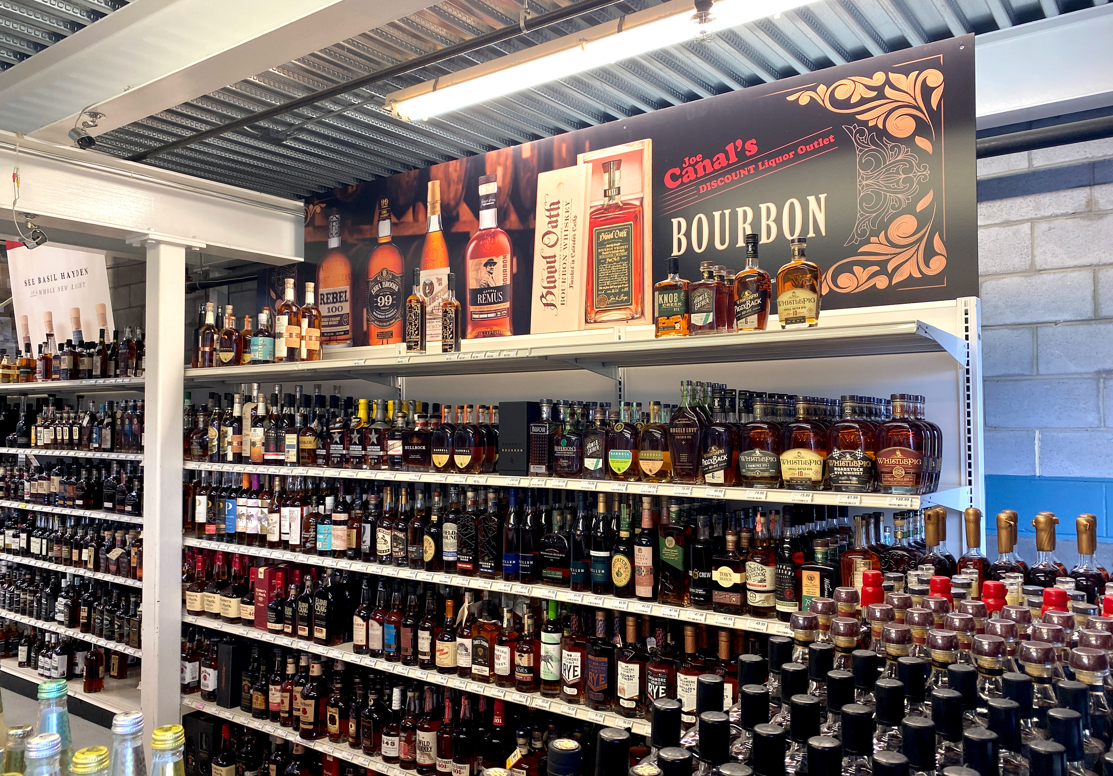 Custom Whiskey Area Signage