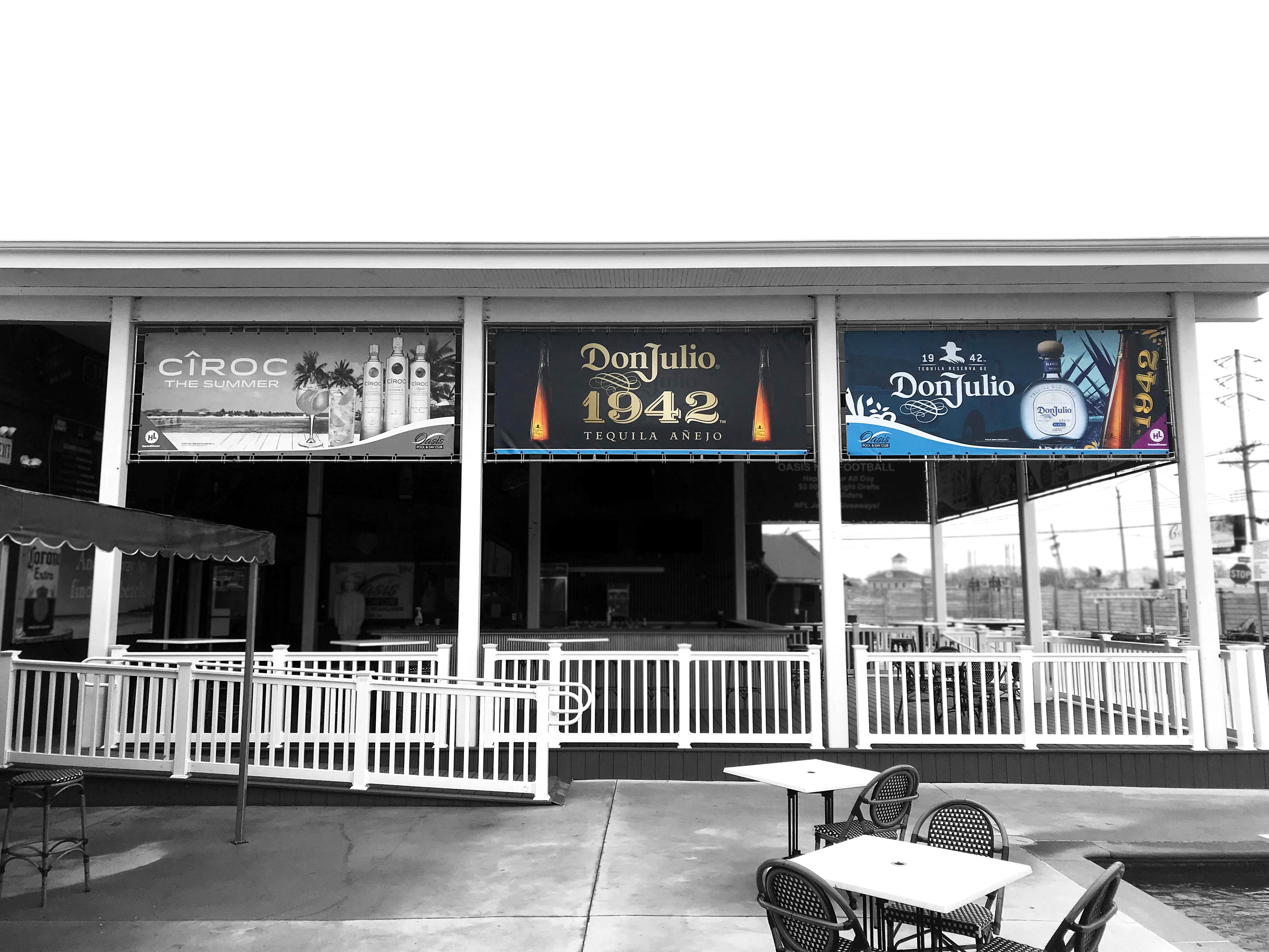 Headliner - Neptune, NJ - Bar Banners - Design + Custom Mounting