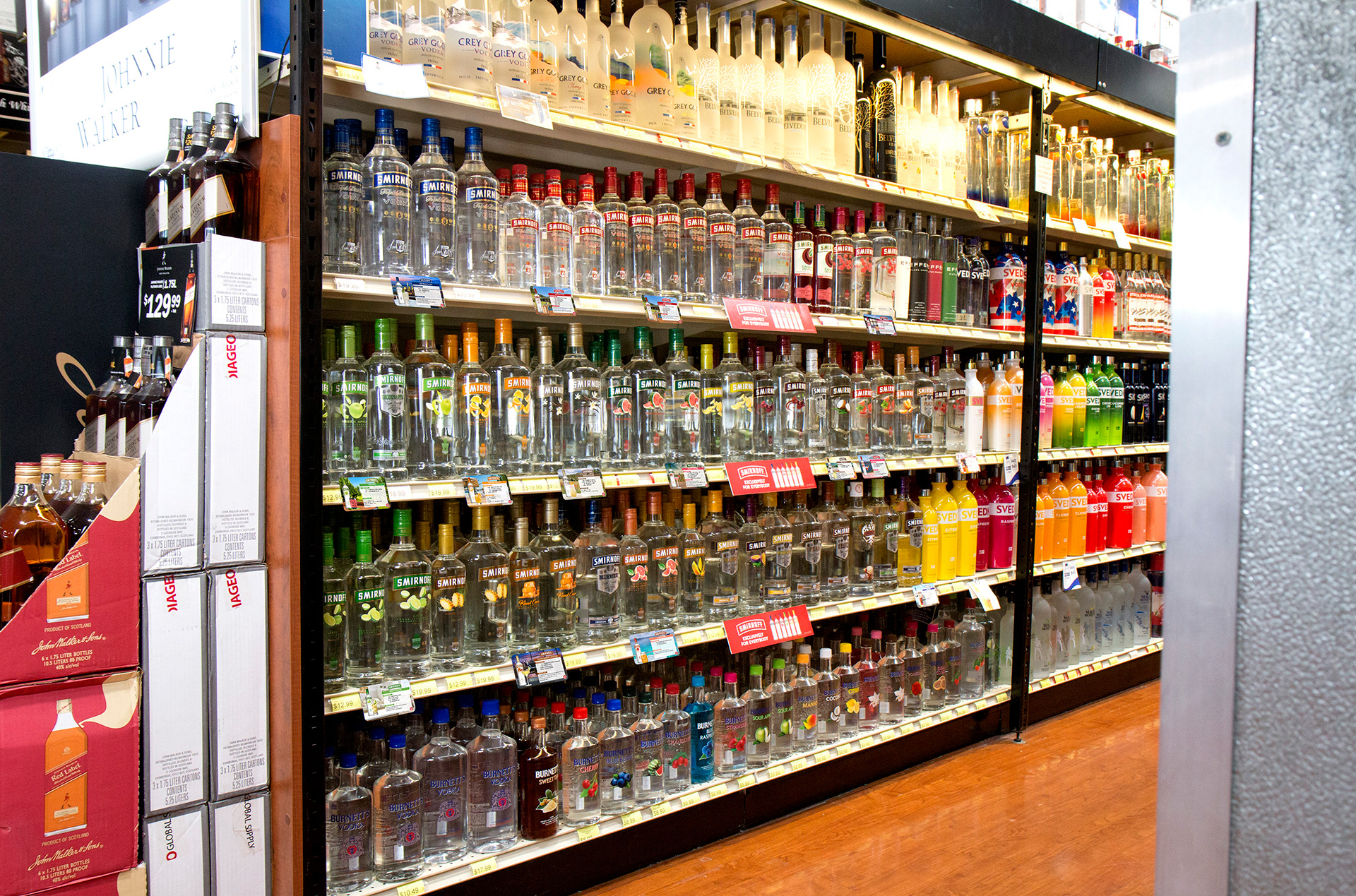 Retouched photo for Smirnoff Catalog