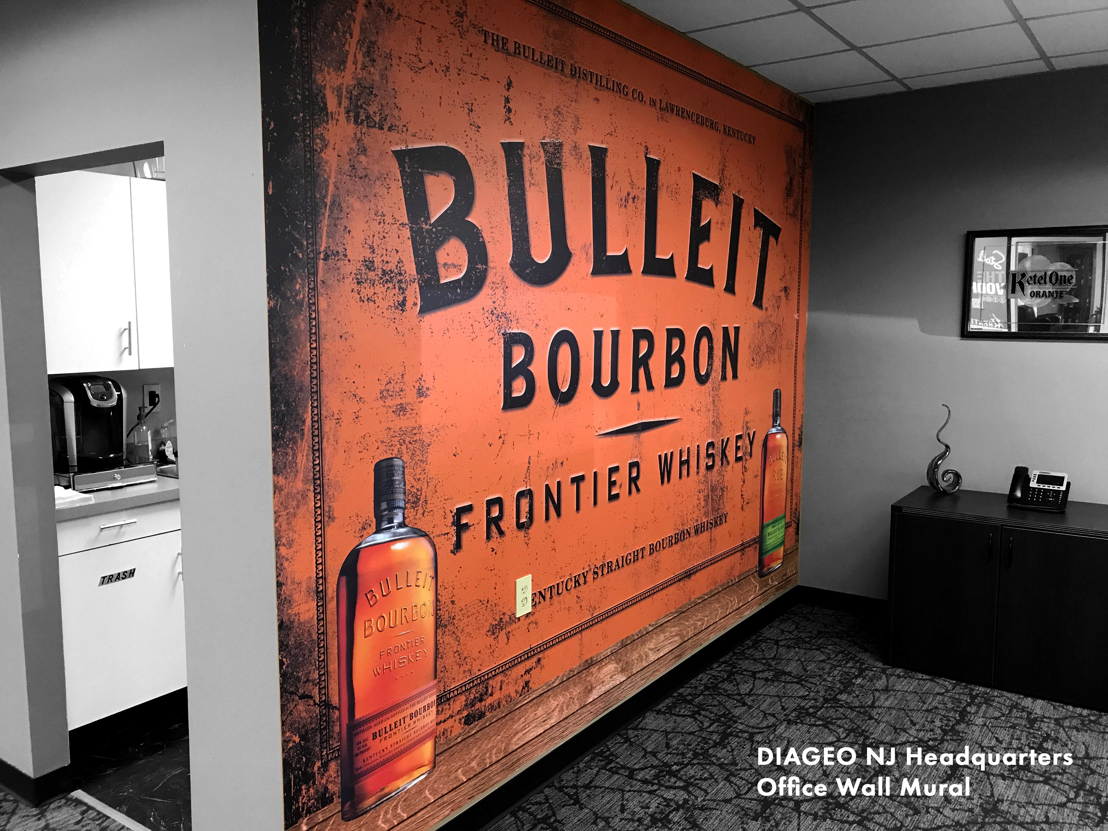 DIAGEO NJ SOUTH - HEADQUARTERS - Office Wall Mural