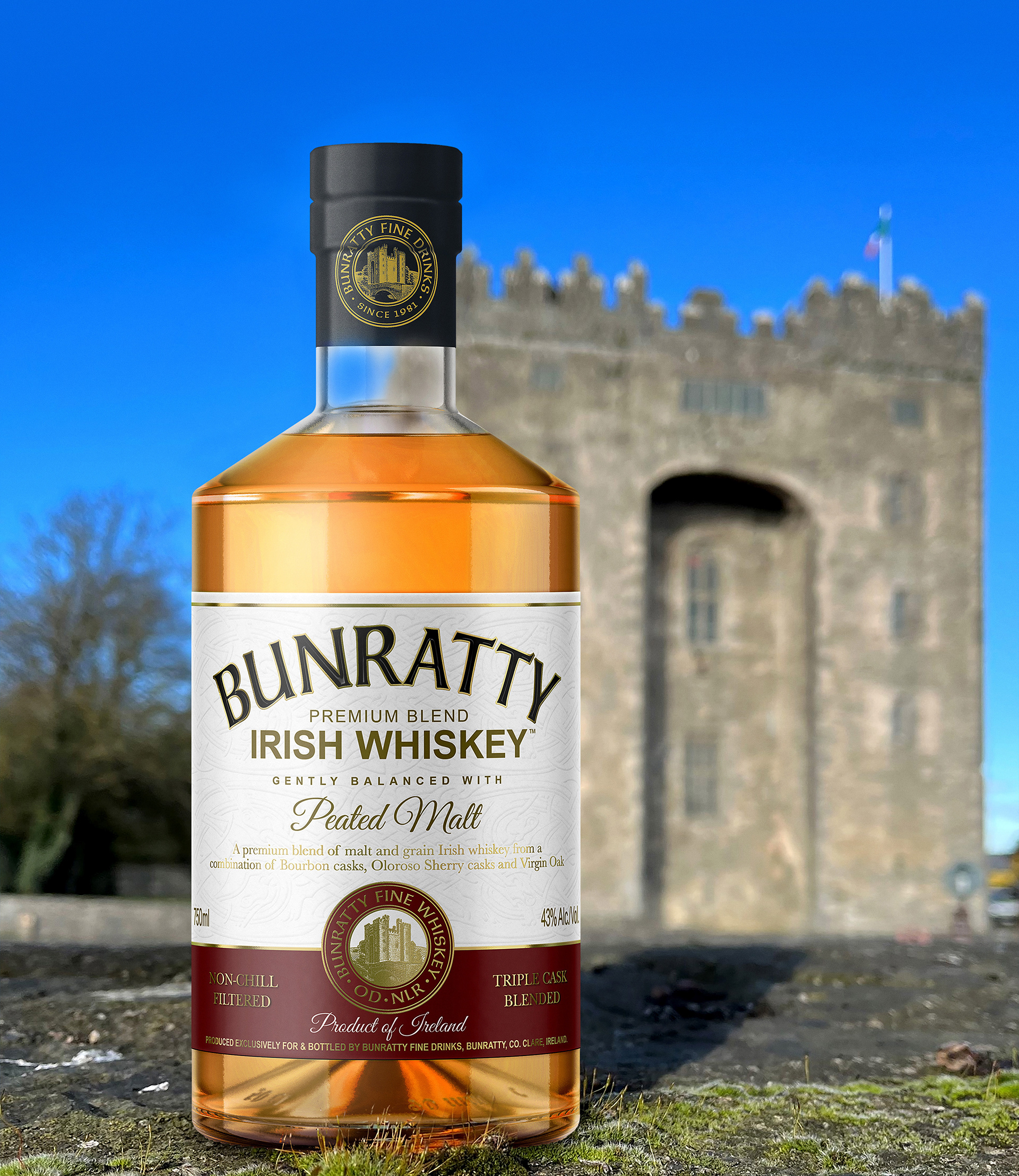 Bunratty Irish Whiskey - Key Artwork Photo Composite