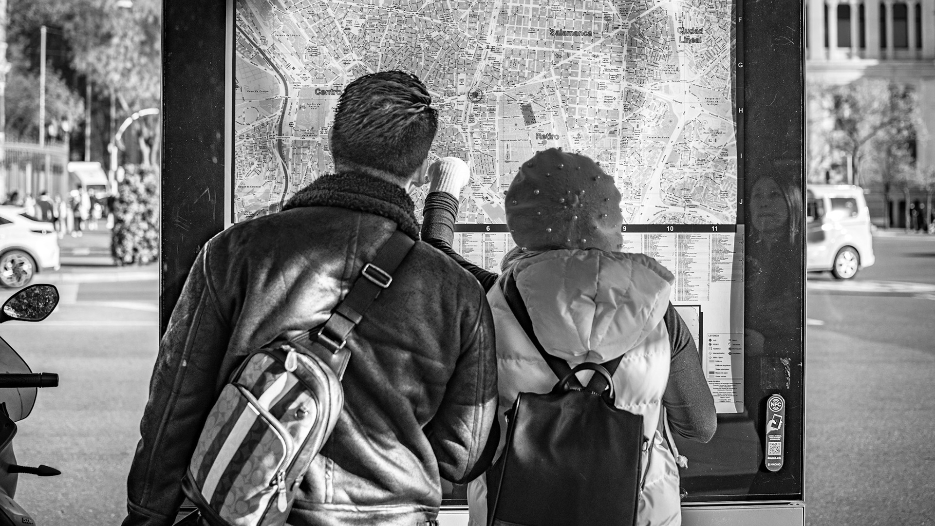 Uma cidade cheia de turismo