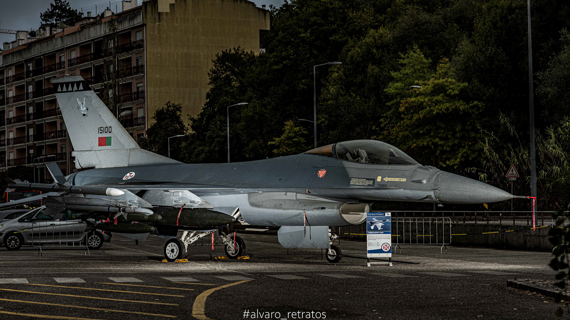 Caça F 16, Set 2022