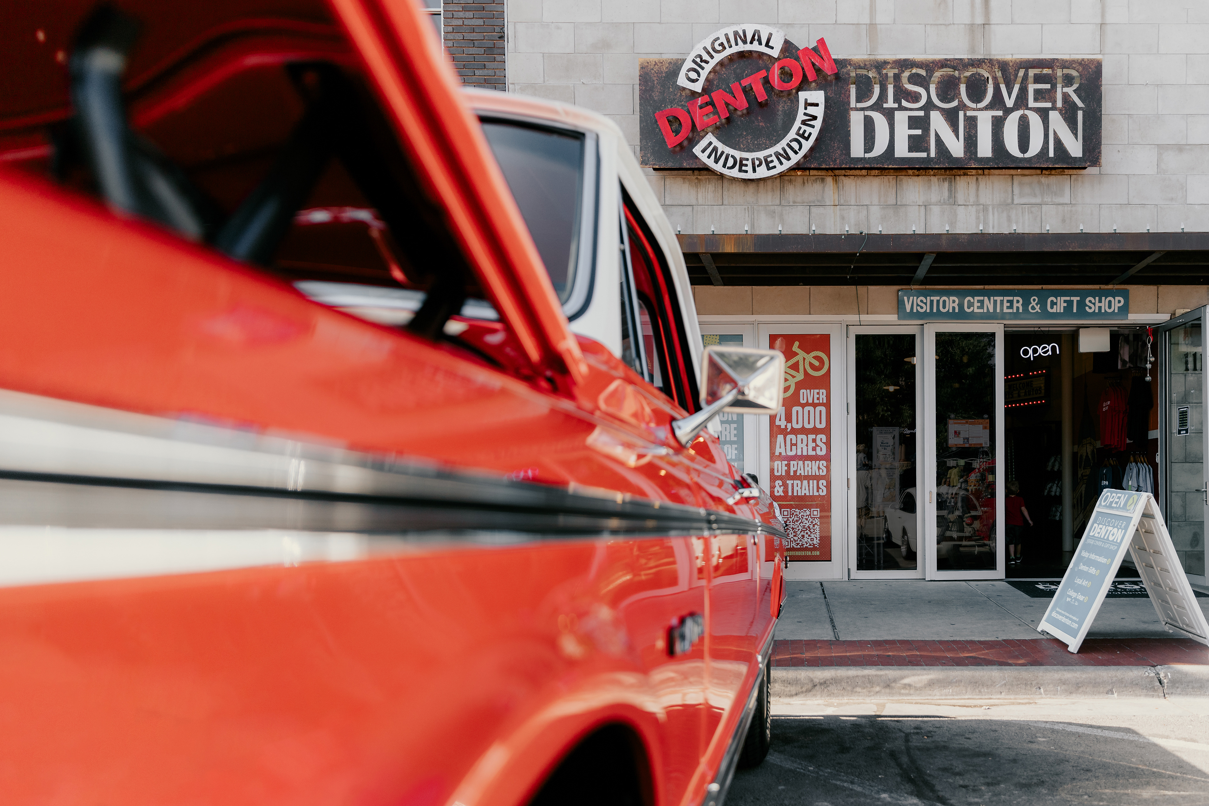 Denton Arts and Autos for Discover Denton